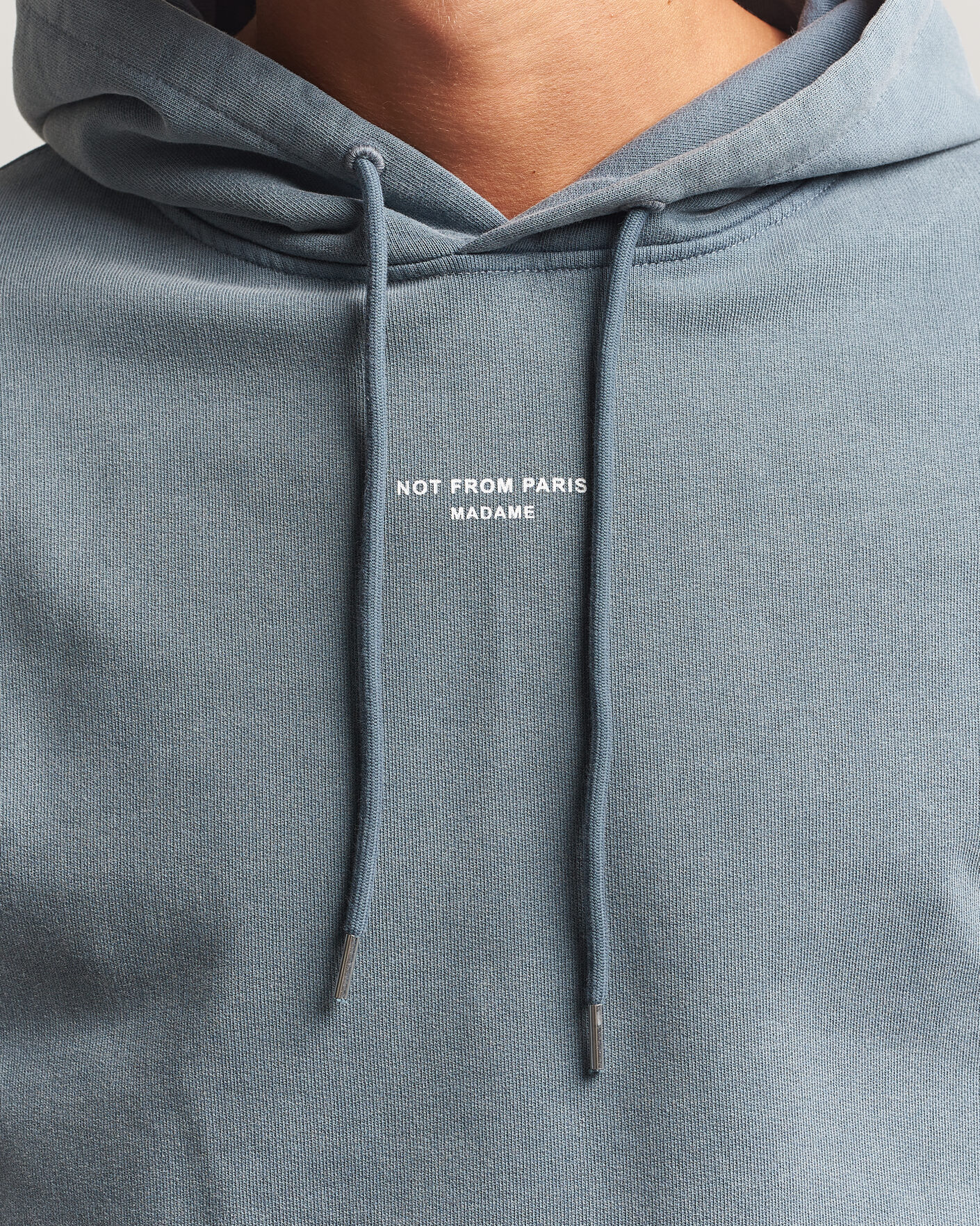 Herre | Gensere | Drôle de Monsieur | Classic Slogan Hoodie Dark Grey