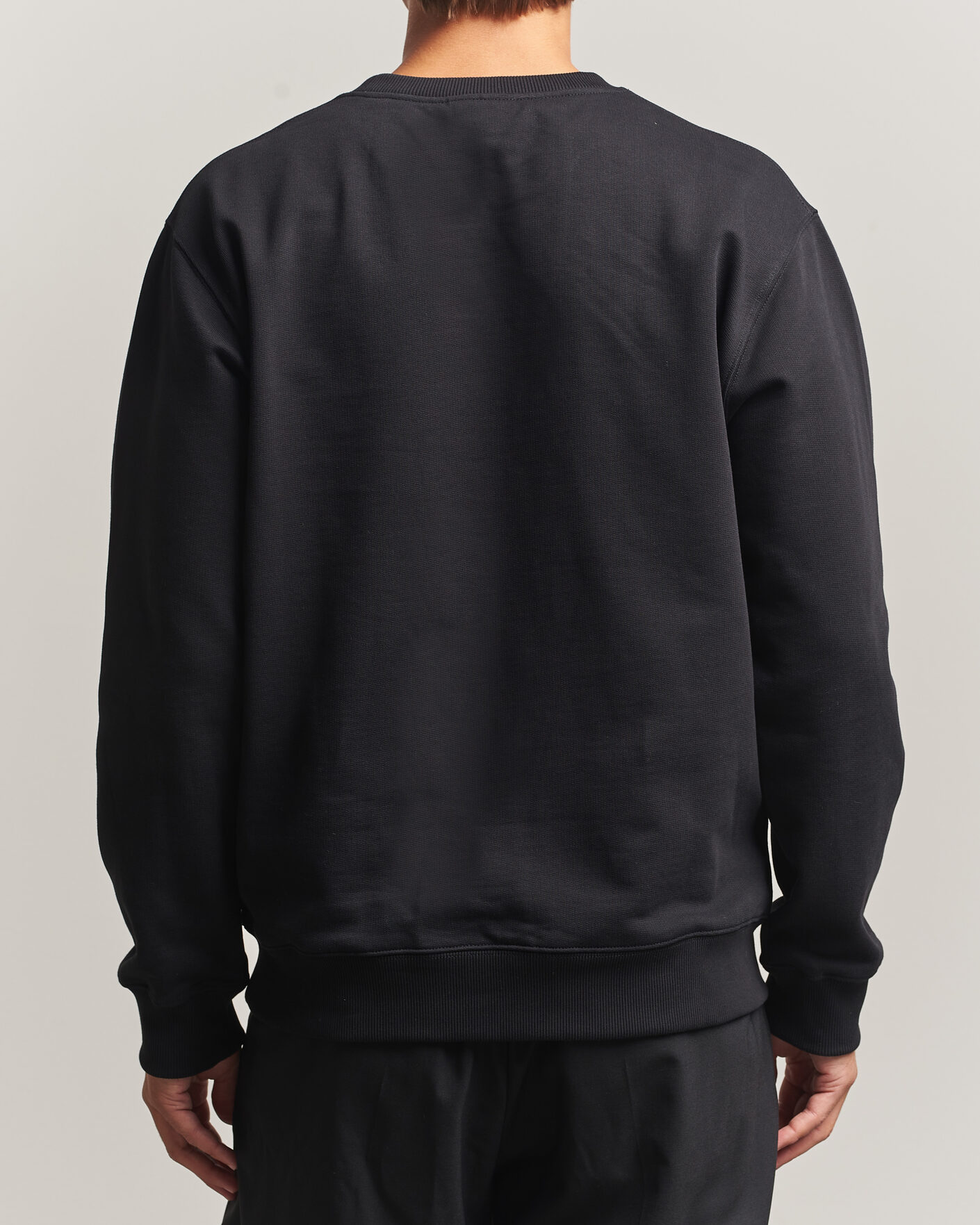 Herre | Gensere | Drôle de Monsieur | Mirror D Embroidered Sweatshirt Black