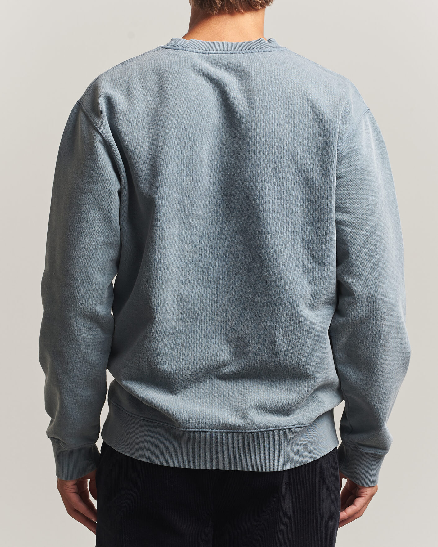 Herre | Gensere | Drôle de Monsieur | Classic Slogan Sweatshirt Dark Grey