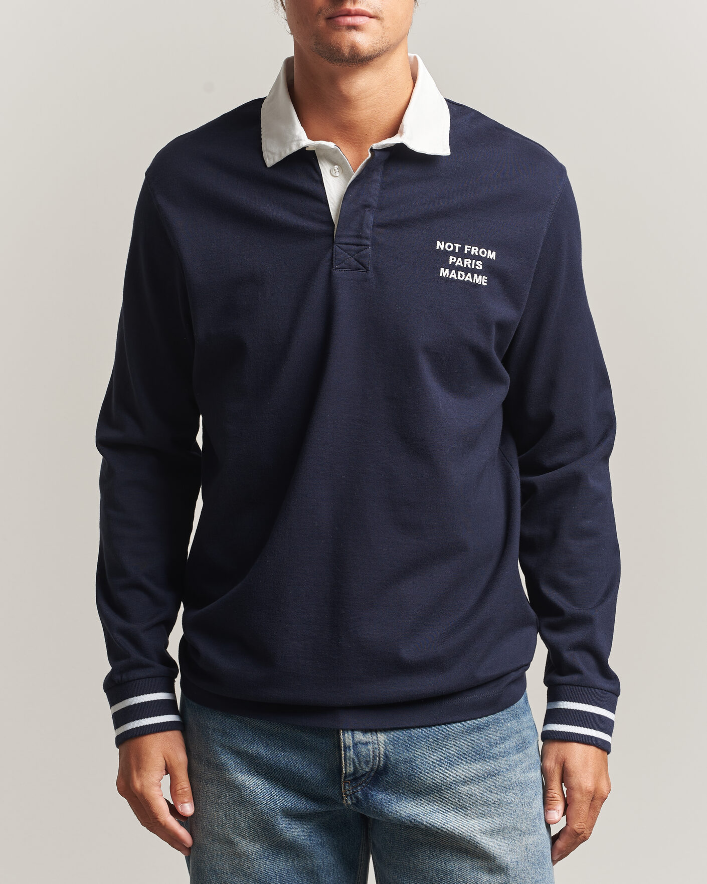 Herre | Gensere | Drôle de Monsieur | Slogan Rugger Navy