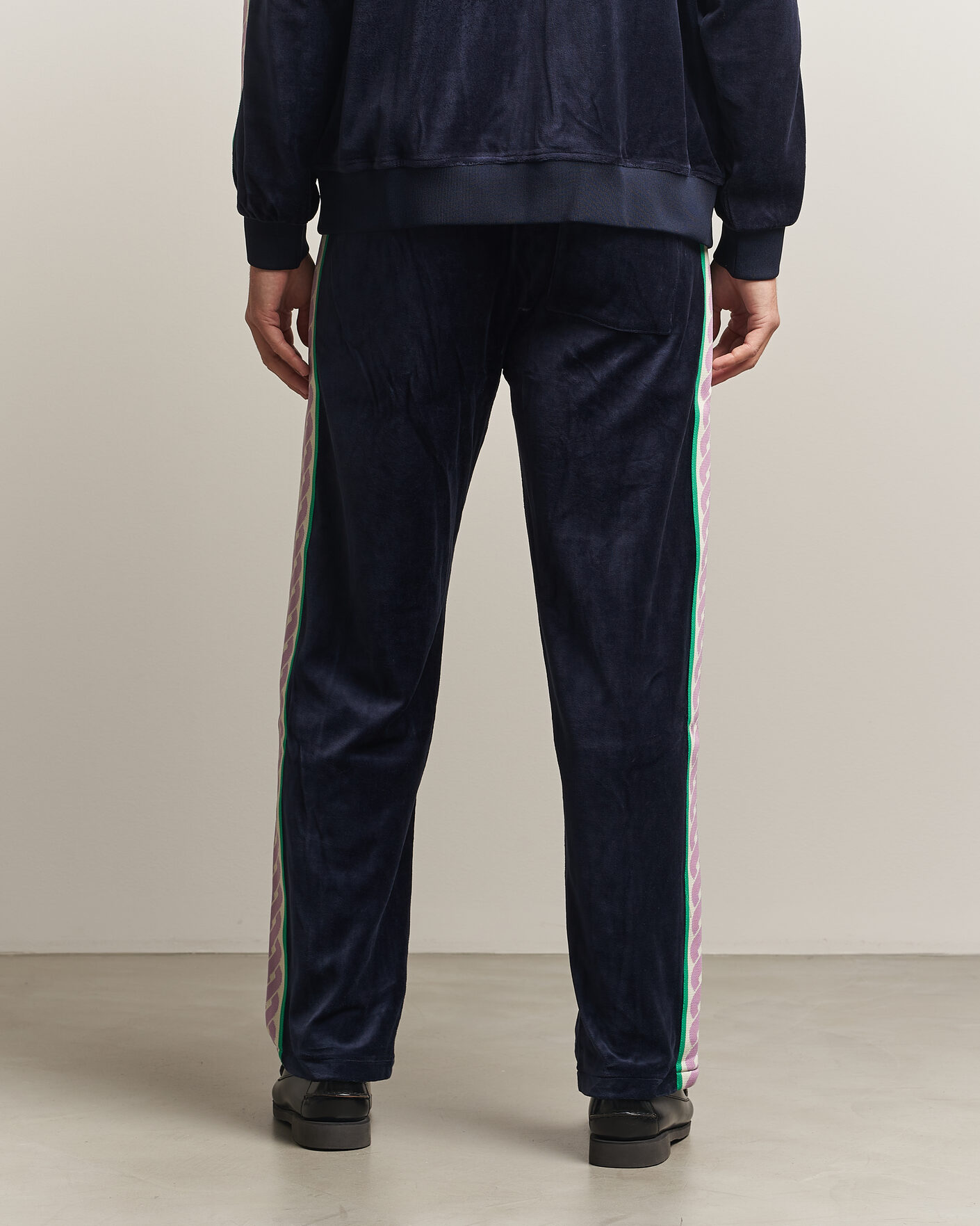Herre | Bukser | Drôle de Monsieur | Survêtement Velours Track Pants Navy