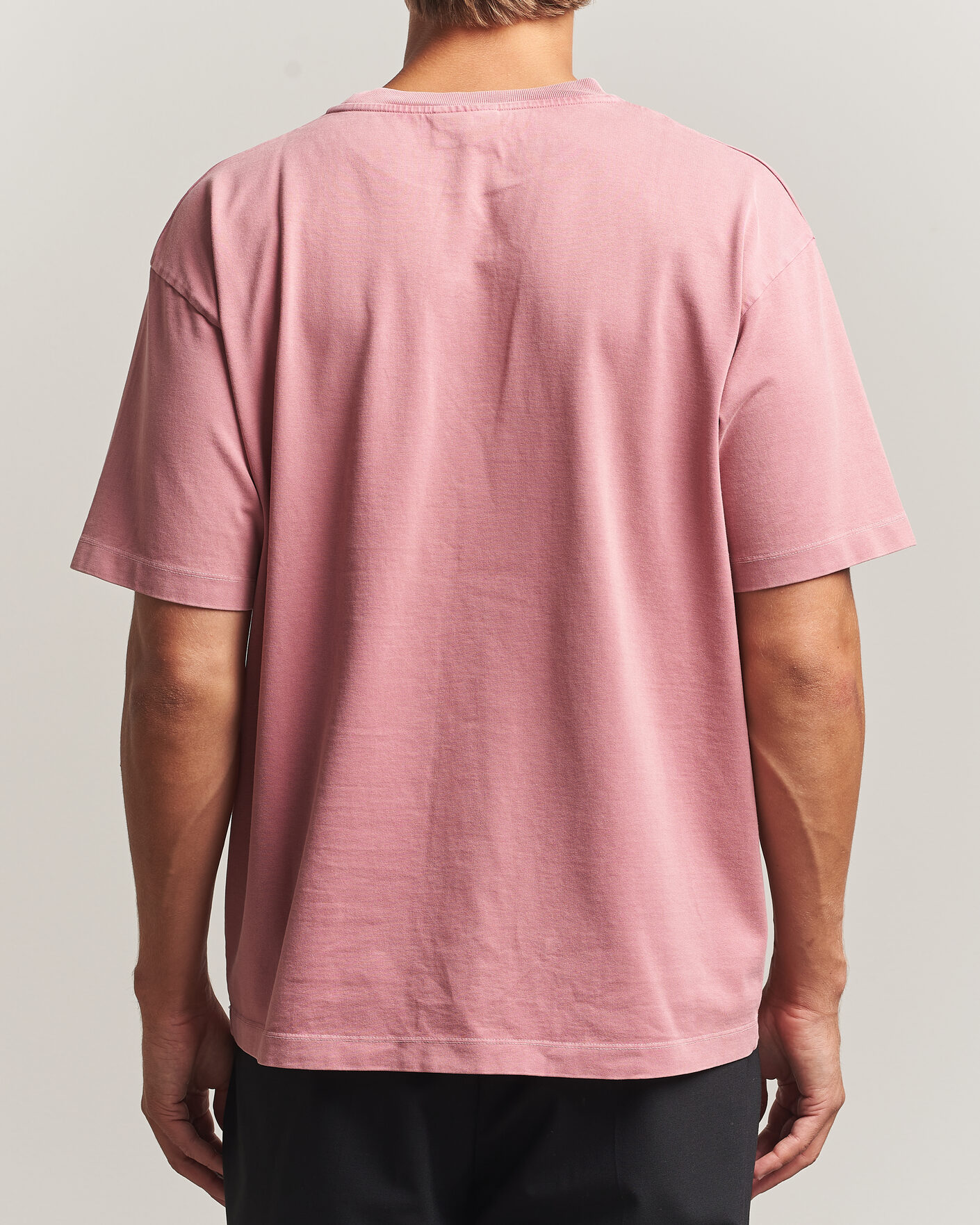 Herre | T-Shirts | Drôle de Monsieur | Classic Slogan T-Shirt Dark Pink