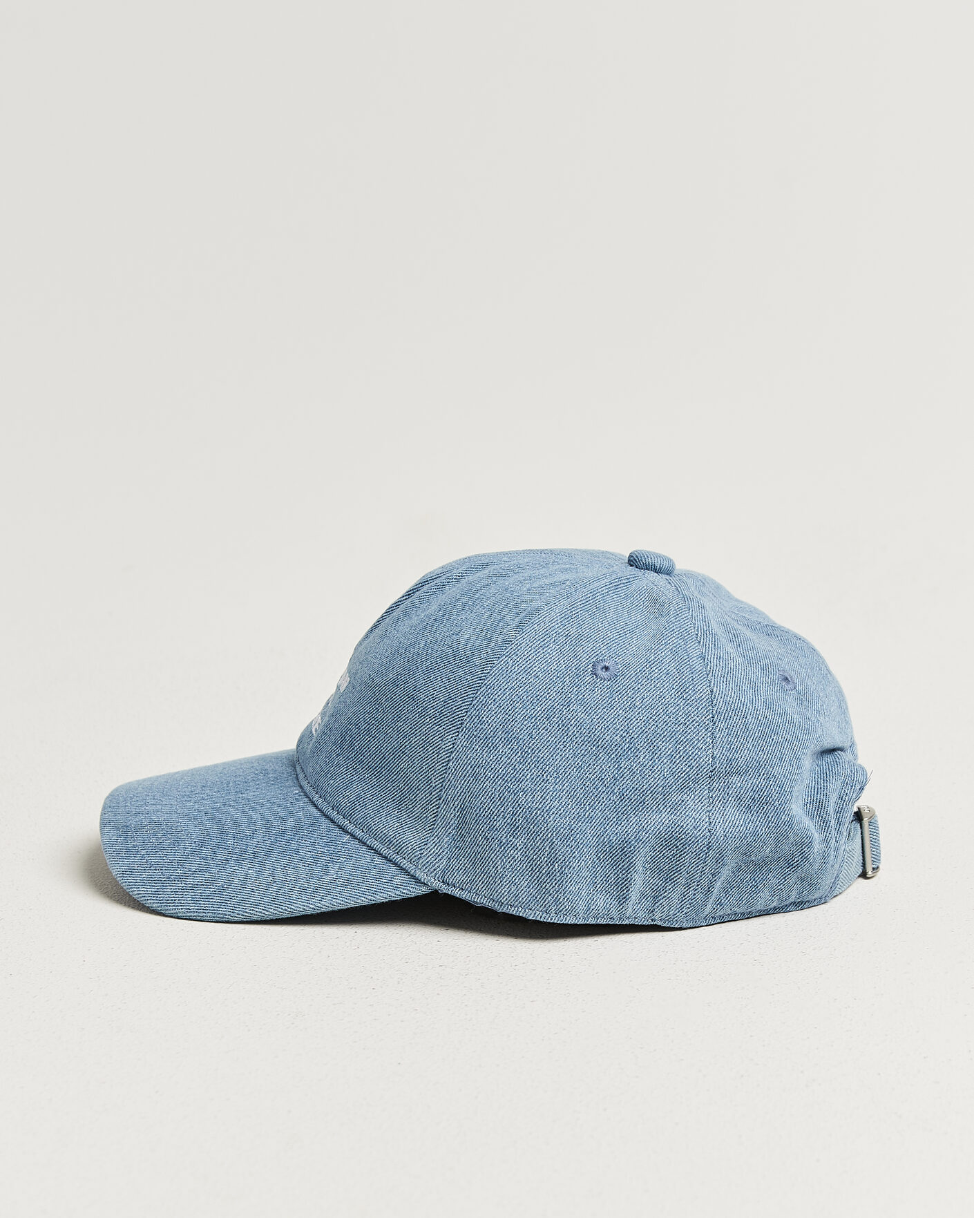 Herre | Hatter og capser | Drôle de Monsieur | Slogan Denim Baseball Cap Blue
