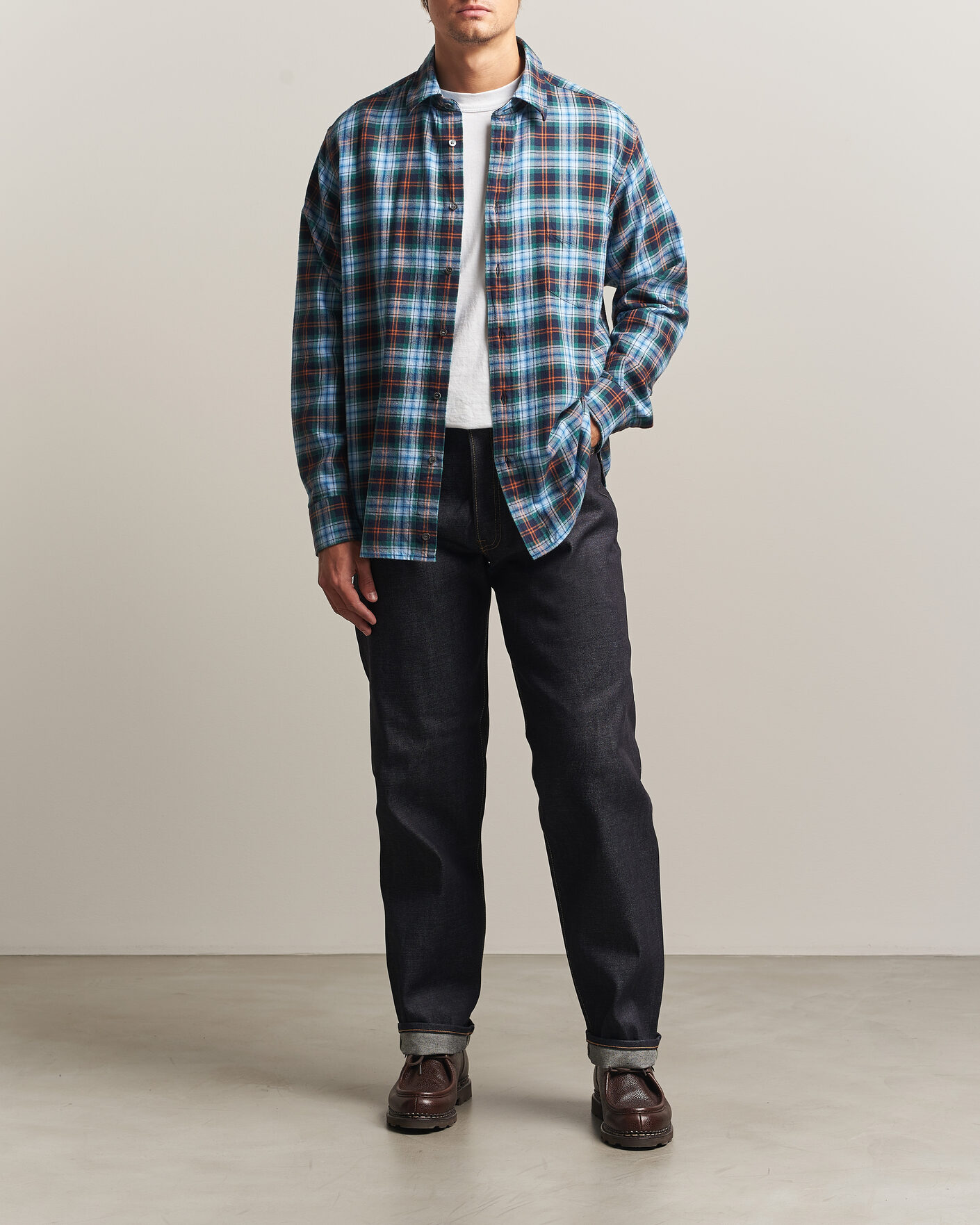 Herre | Bukser | EDWIN | Loose Straight Rainbow Selvage Jeans Unwashed