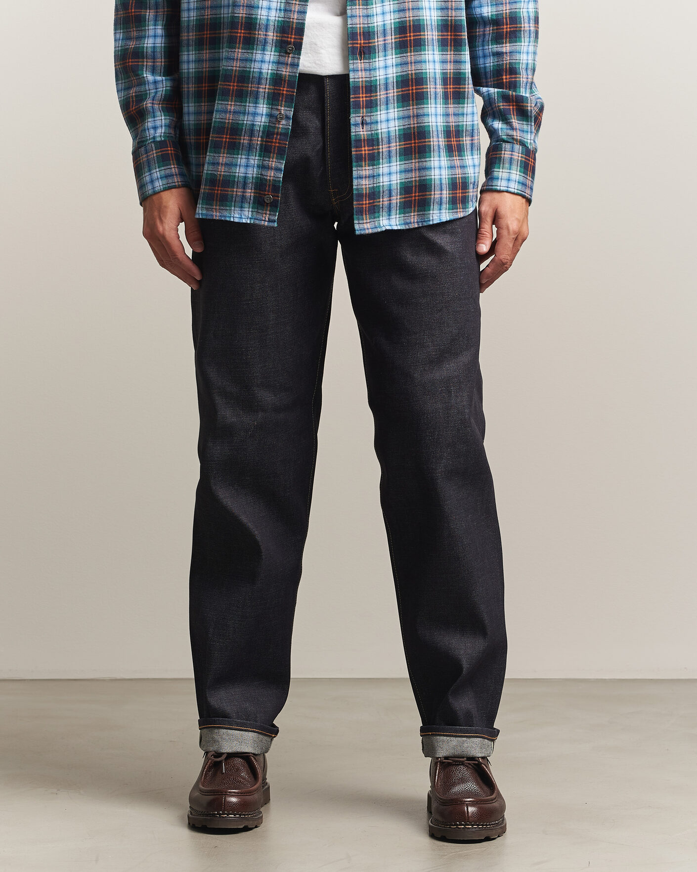 Herre | Bukser | EDWIN | Loose Straight Rainbow Selvage Jeans Unwashed