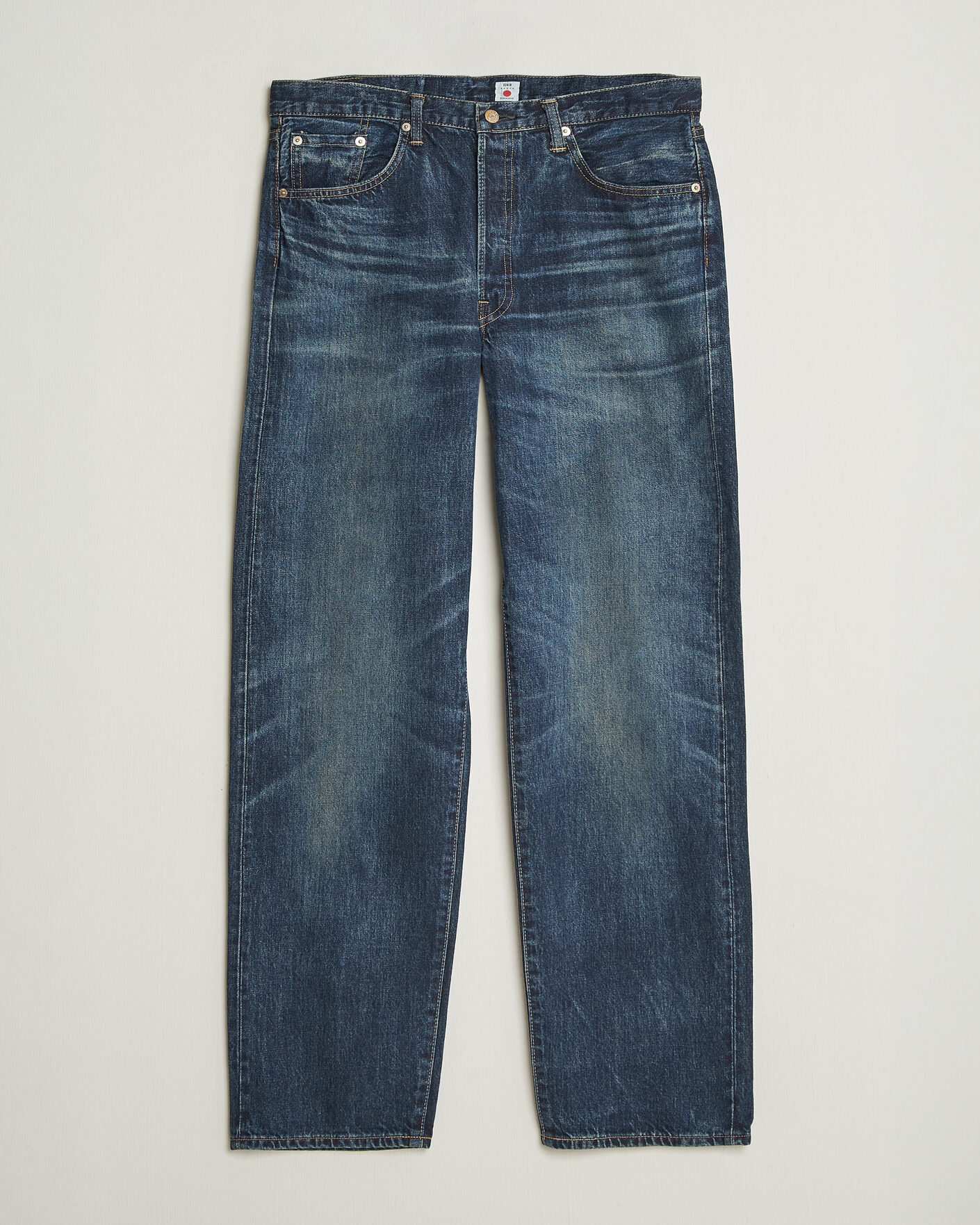 Herre | Bukser | EDWIN | Loose Straight Rainbow Selvage Jeans Dark Used
