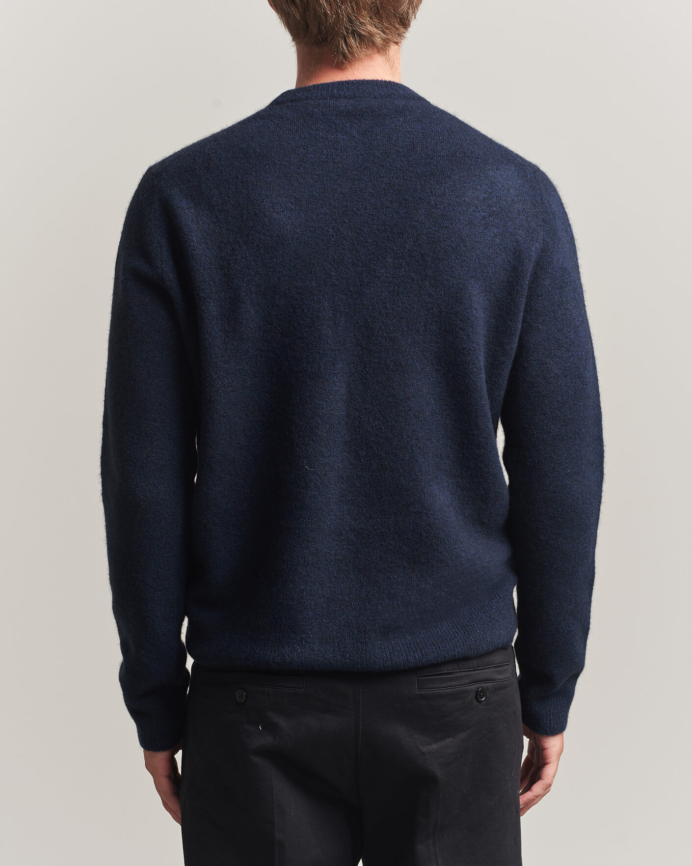 Herre | Gensere | Filippa K | Yak Knitted Sweater Navy