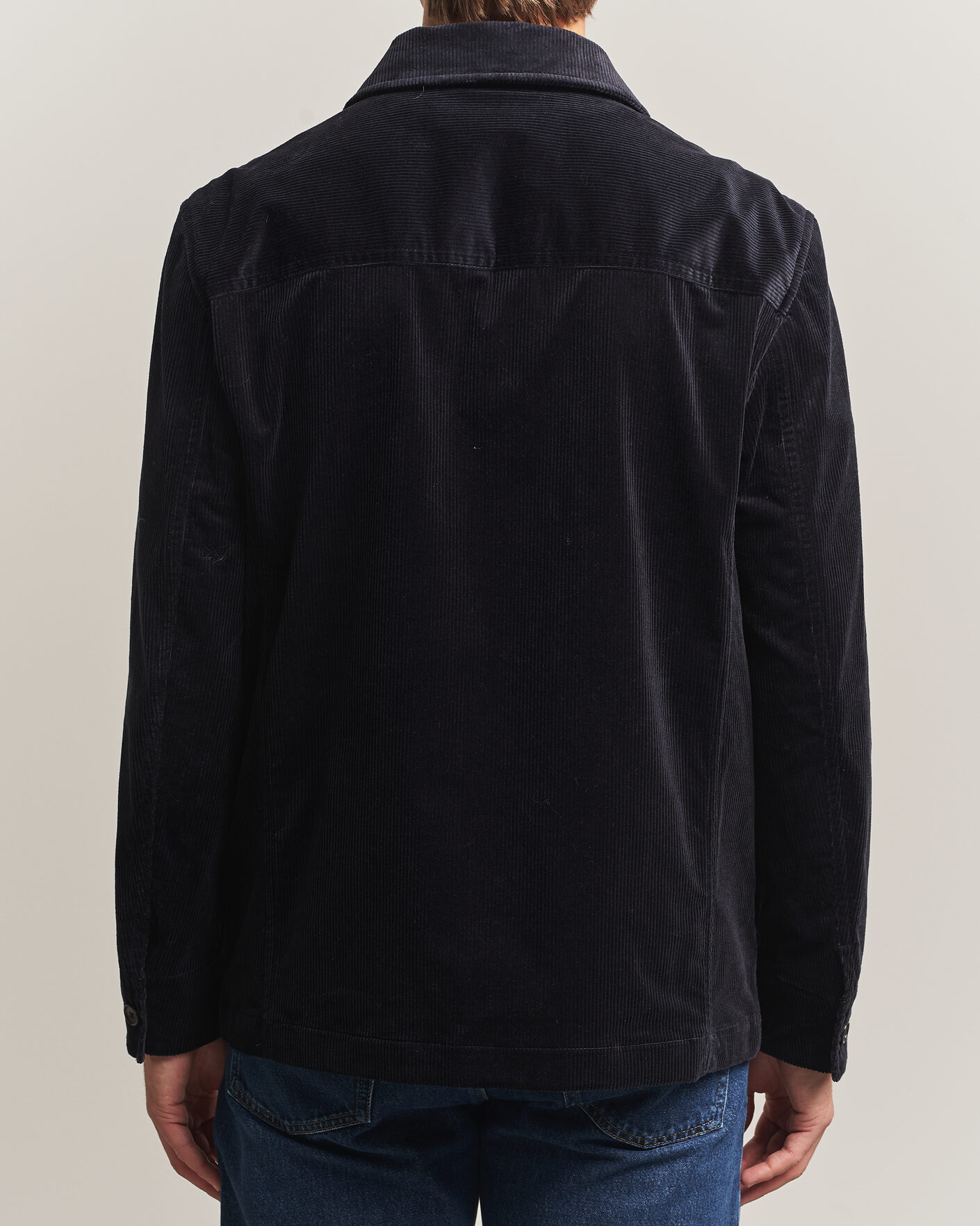 Herre | Skjorter | Filippa K | Taylor Corduroy Overshirt Navy