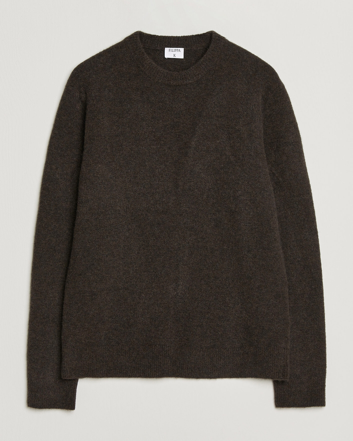Herre | Gensere | Filippa K | Yak Knitted Sweater Golden Brown
