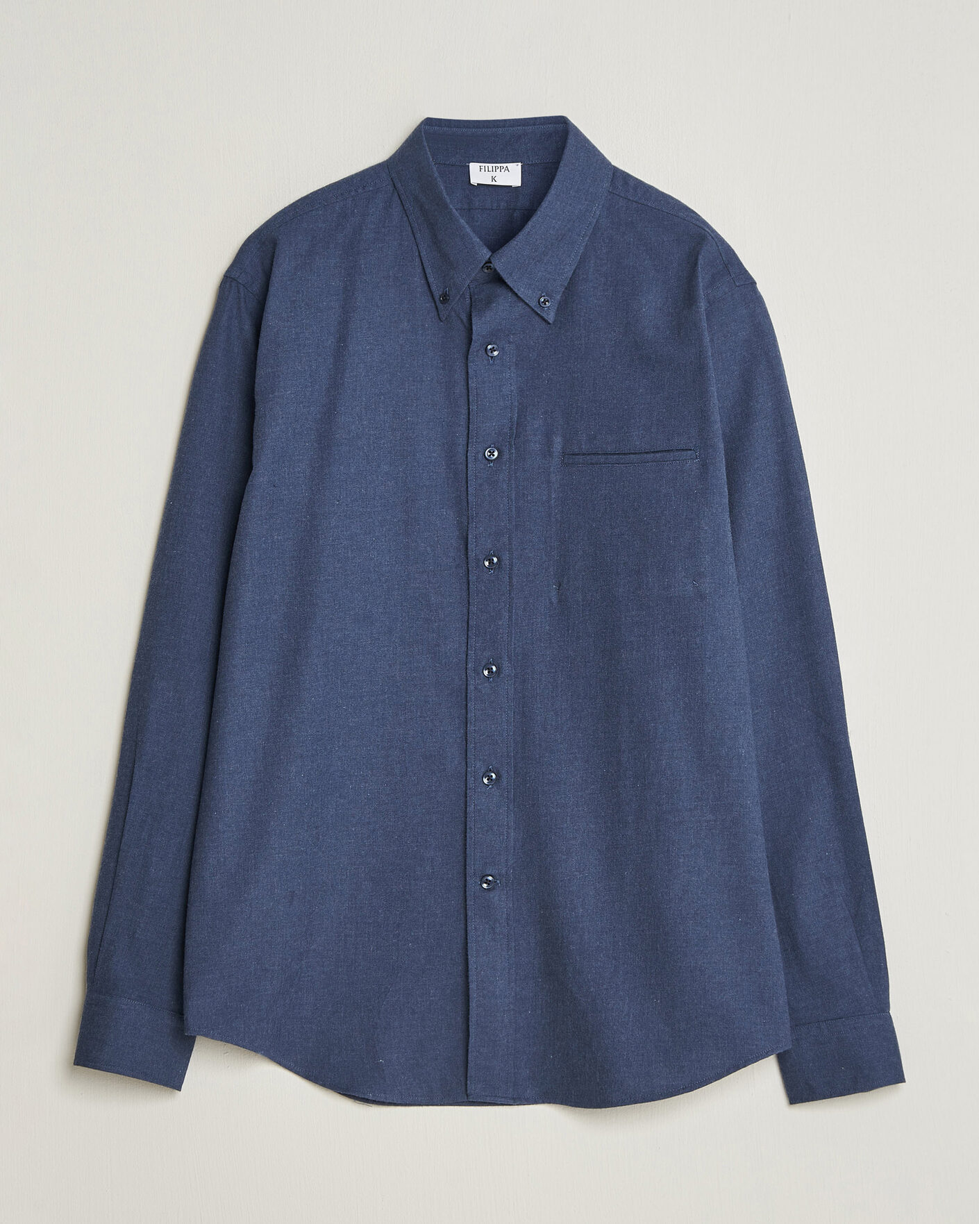 Herre | Skjorter | Filippa K | Zack Flannel Shirt Navy