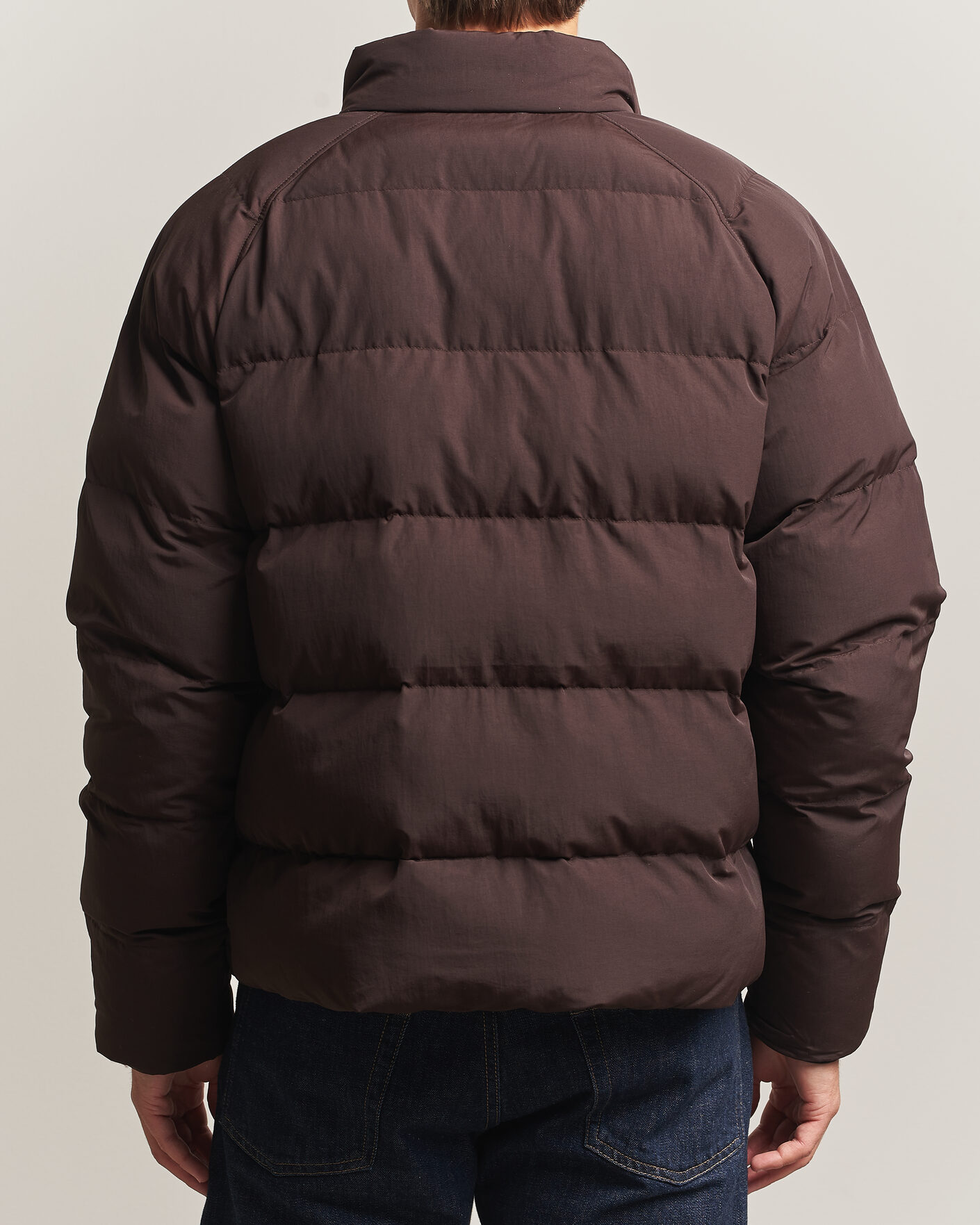 Herre | Jakker | Fred Perry | Raglan Sleeve Padded Jacket Rich Brown
