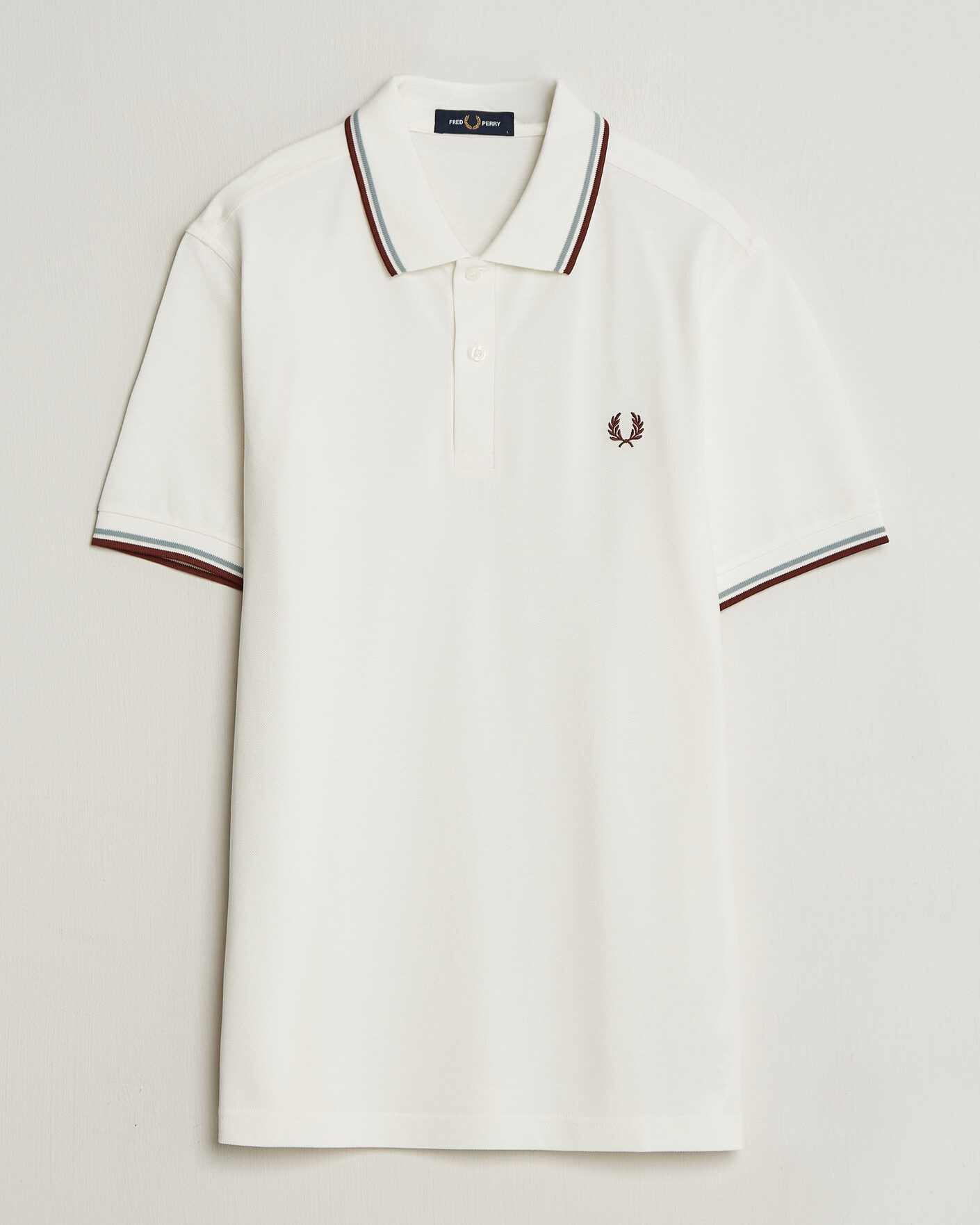 Herre | Pikéer | Fred Perry | Twin Tipped Polo Shirt Ecru
