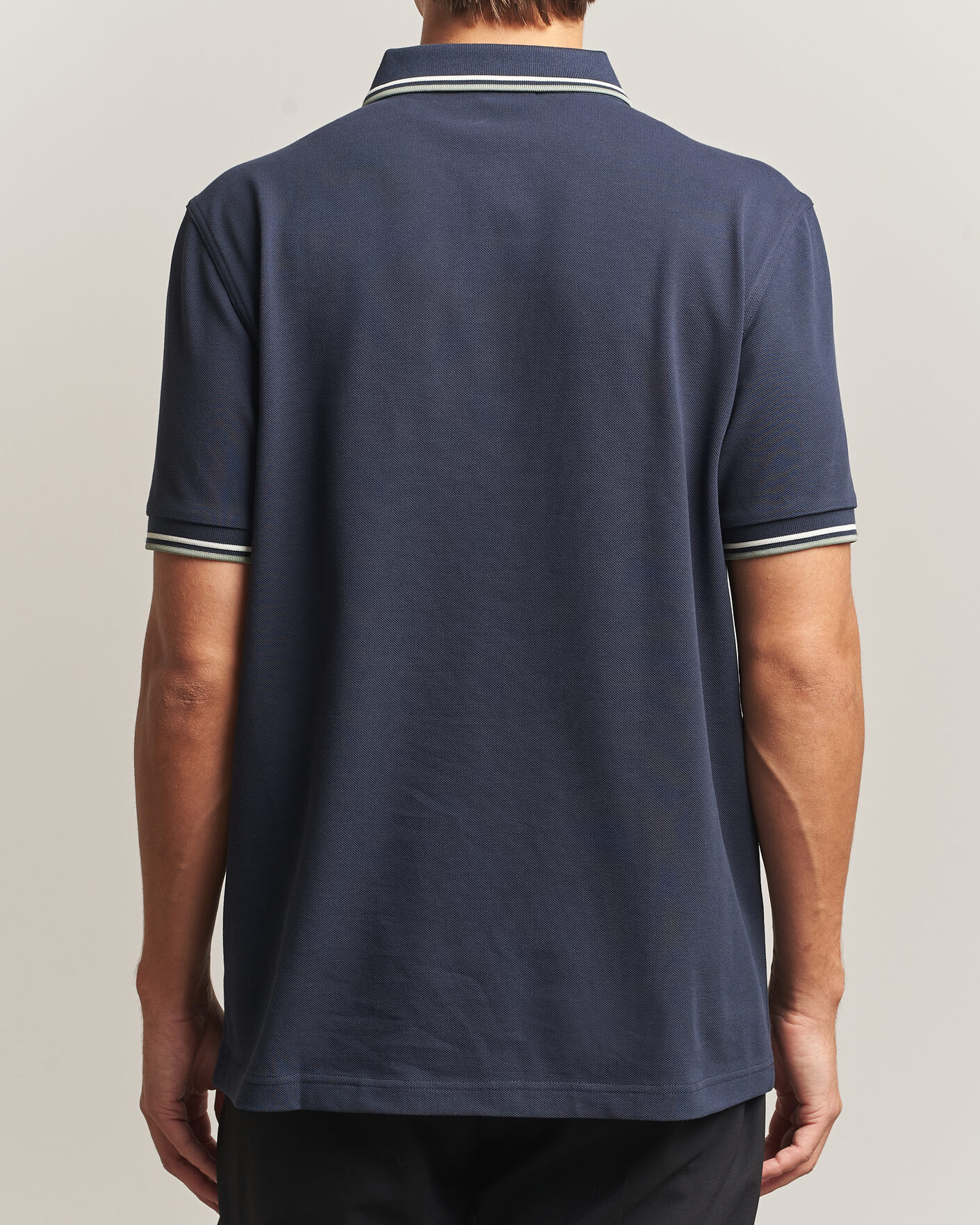 Herre | Pikéer | Fred Perry | Twin Tipped Polo Shirt Dark Airforce