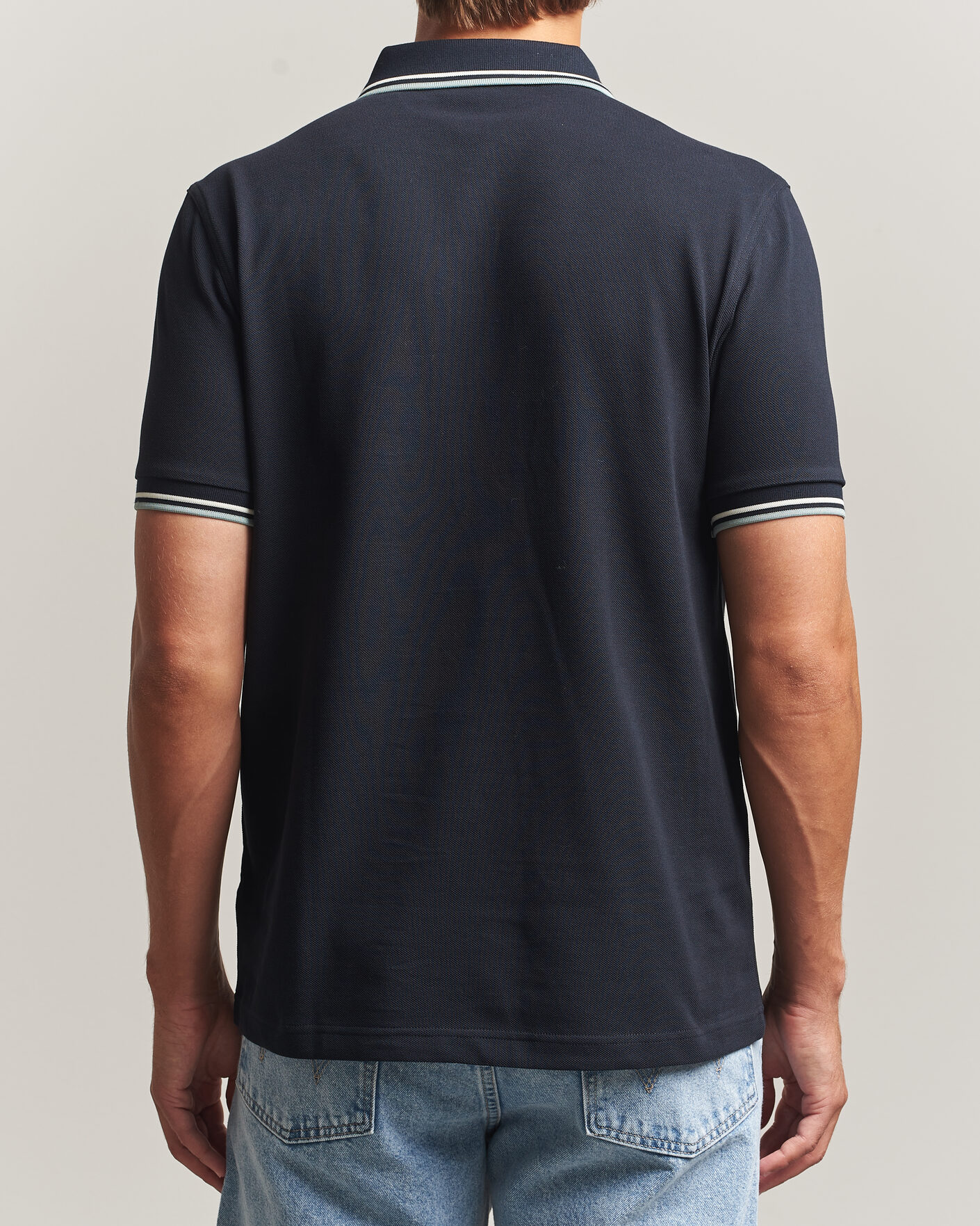 Herre | Pikéer | Fred Perry | Twin Tipped Polo Shirt Navy