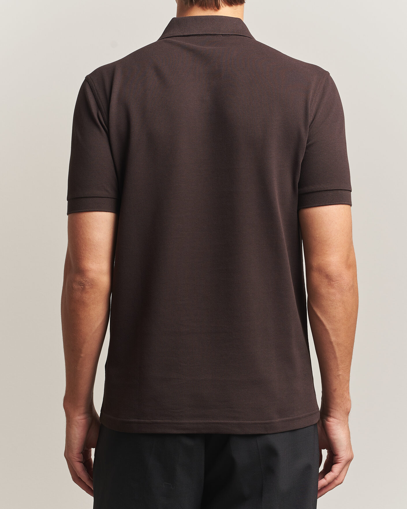 Herre | Pikéer | Fred Perry | Plain Polo Shirt Night Rich Brown
