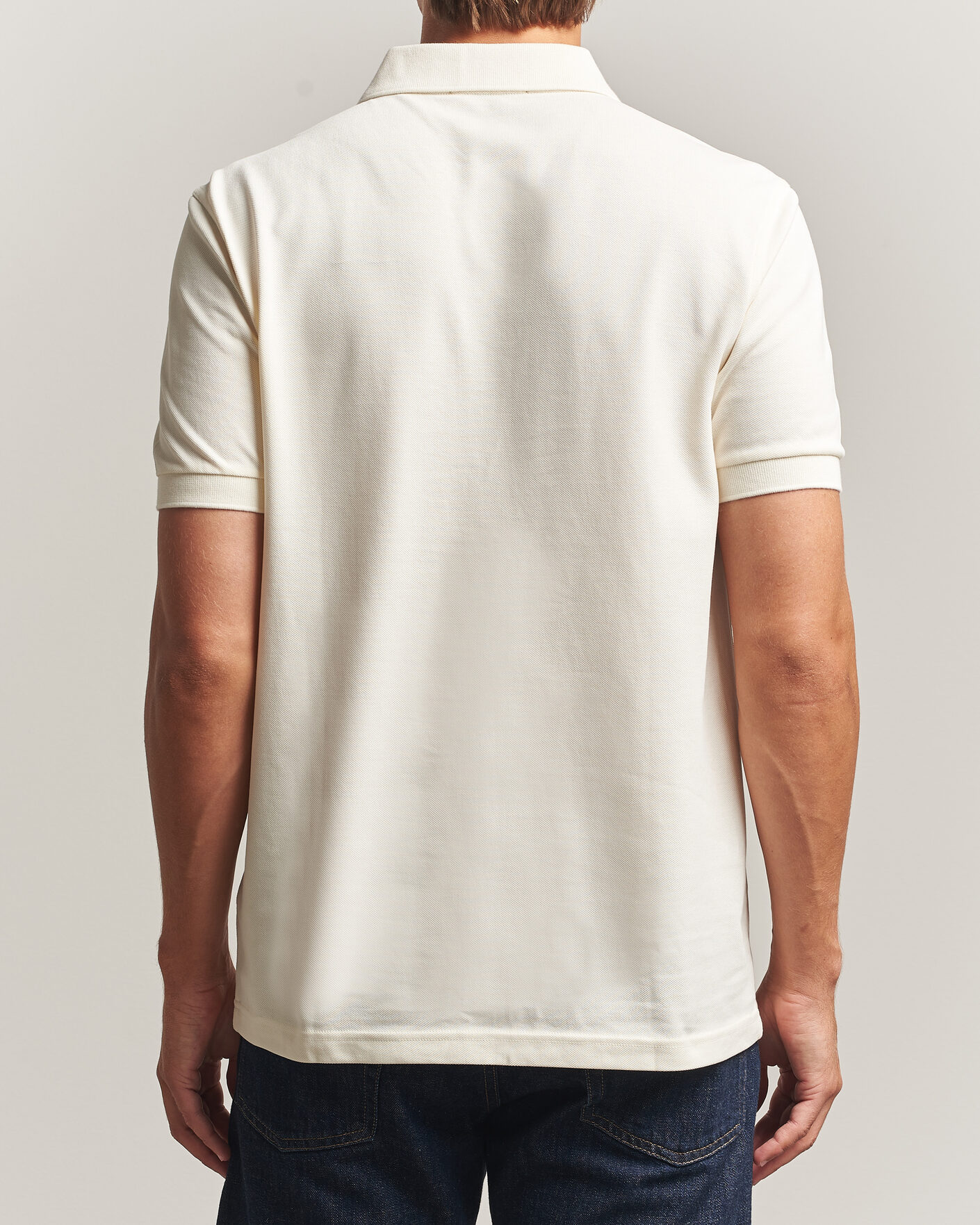 Herre | Pikéer | Fred Perry | Plain Polo Shirt Night Ecru