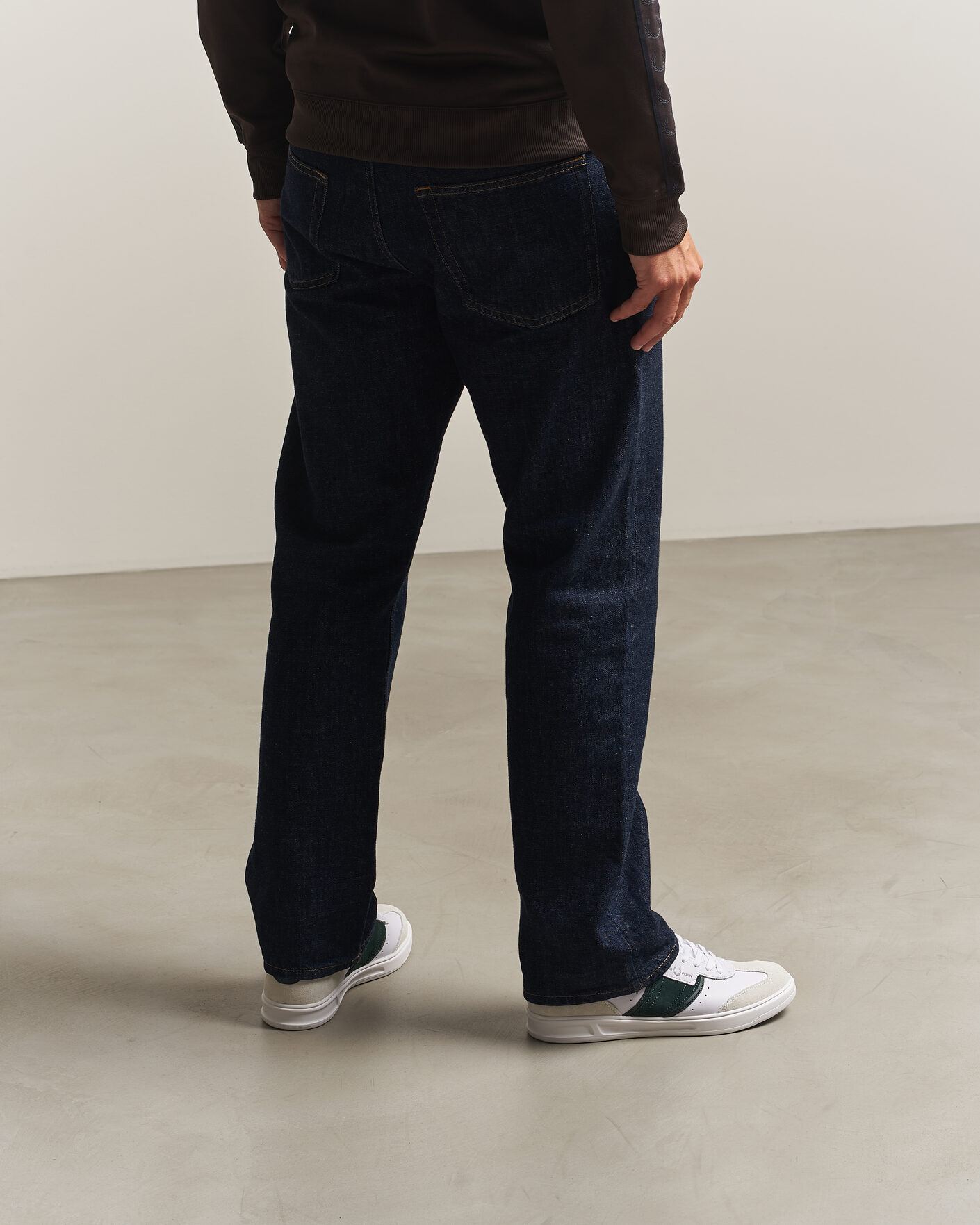 Herre | Sneakers | Fred Perry | B4 Leather/Suede Sneaker White