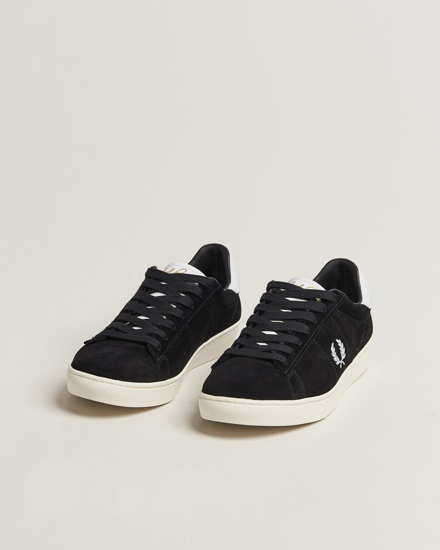 Herre | Sneakers | Fred Perry | Spencer Suede Sneaker Black