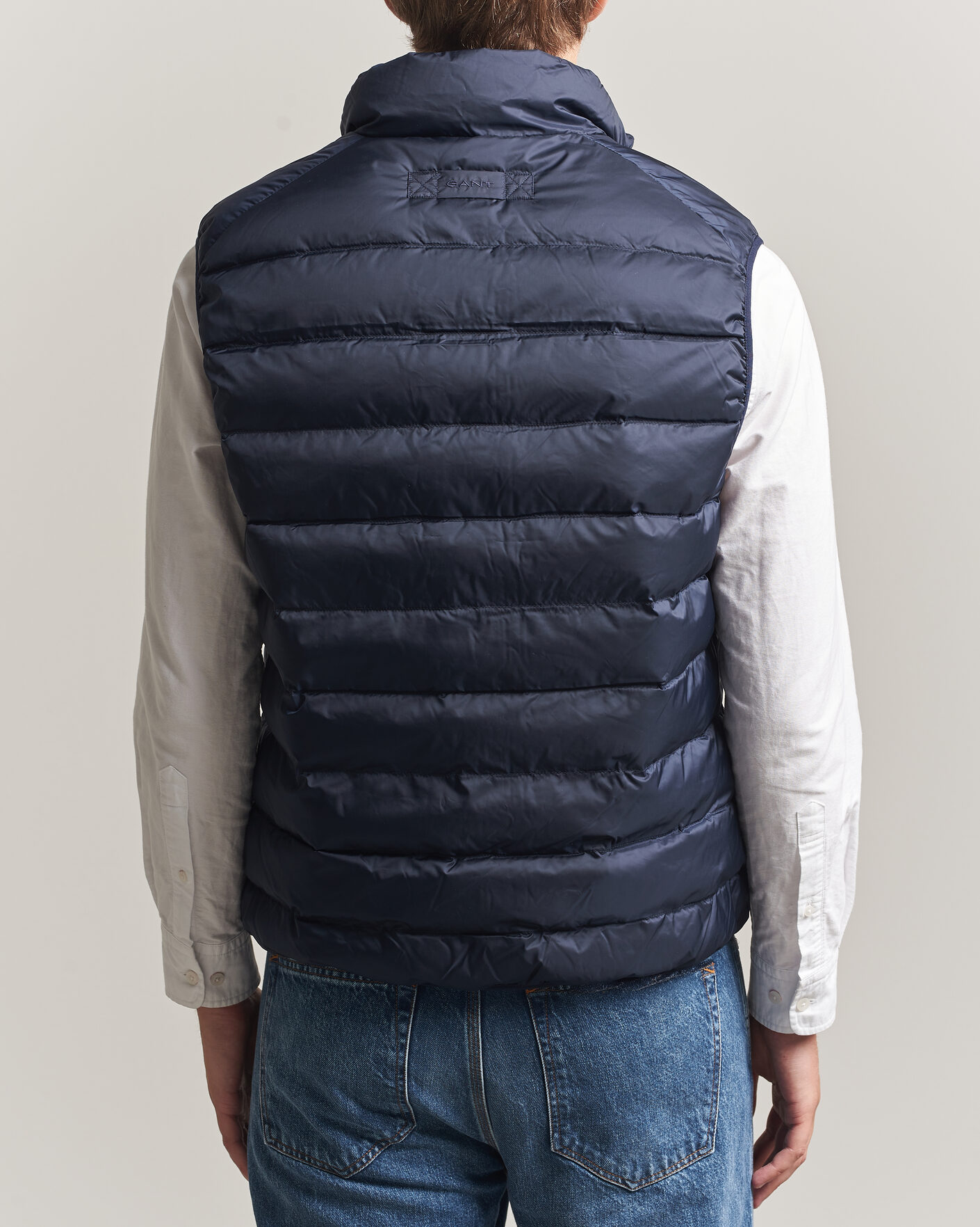 Herre | Vester | Gant | Light Down Vest Evening Blue