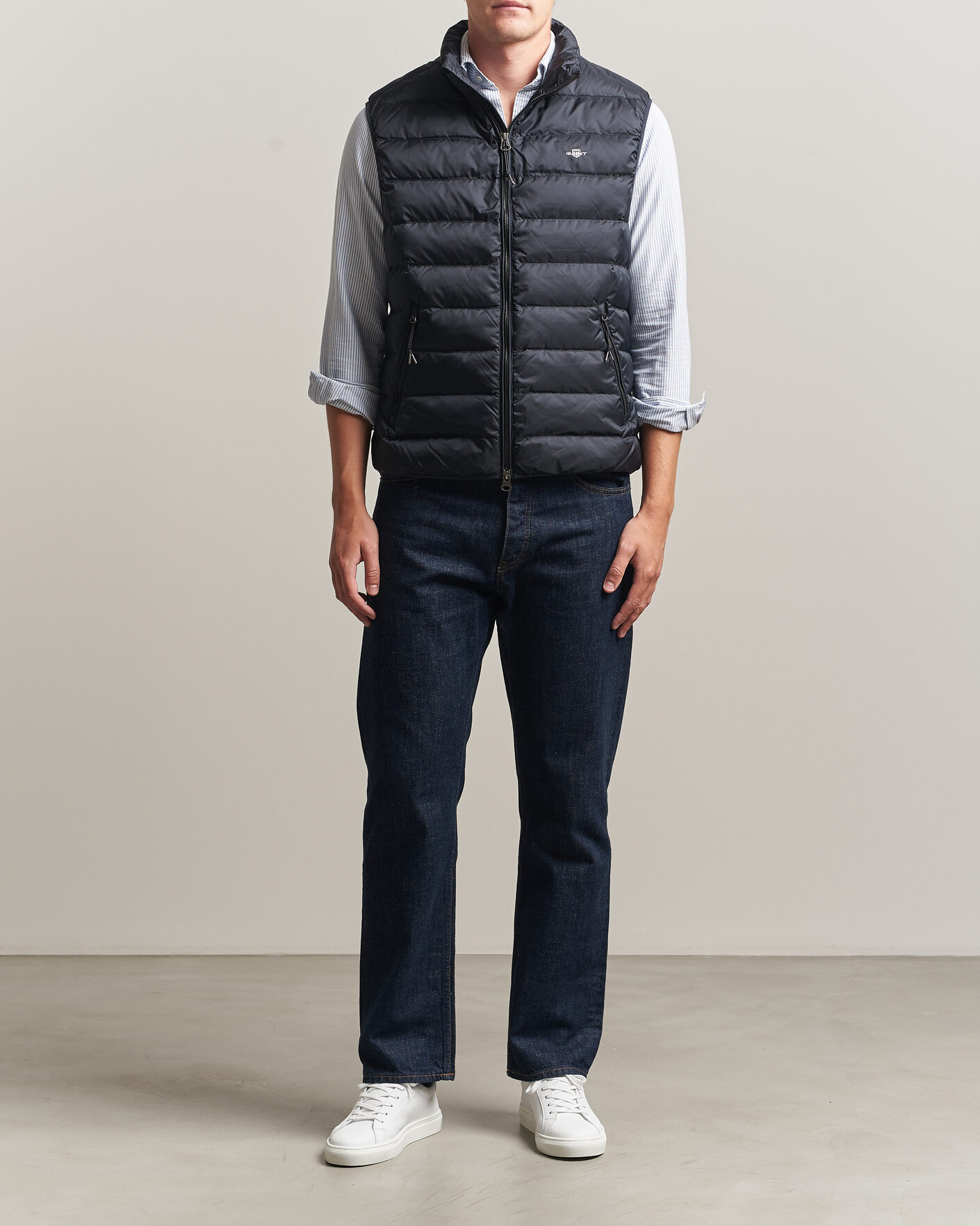 Herre | Vester | Gant | Light Down Vest Black
