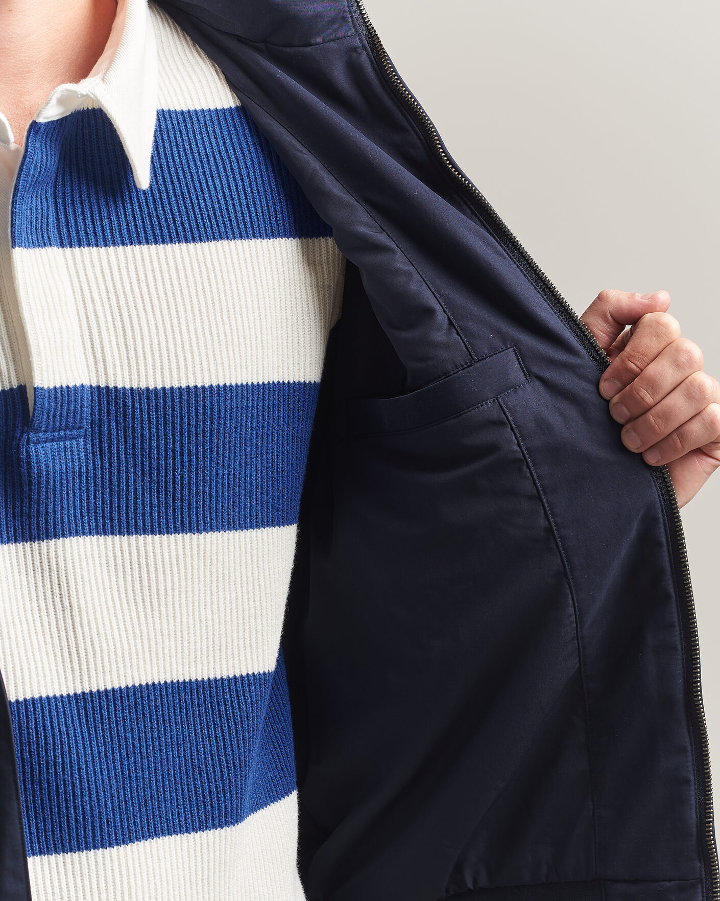 Herre | Jakker | Gant | Hampshire Jacket Evening Blue