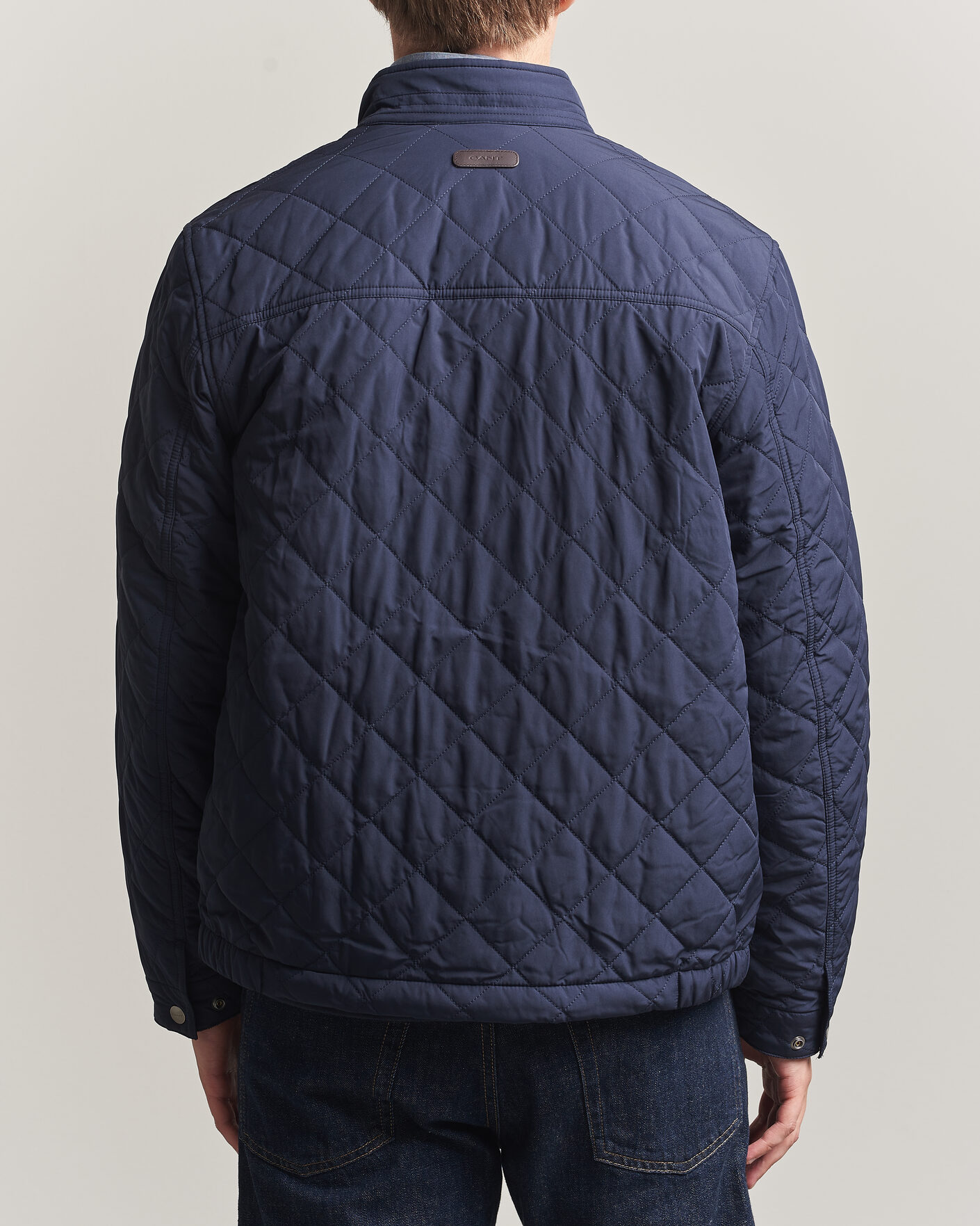 Herre | Jakker | Gant | Classic Quilted Jacket Evening Blue