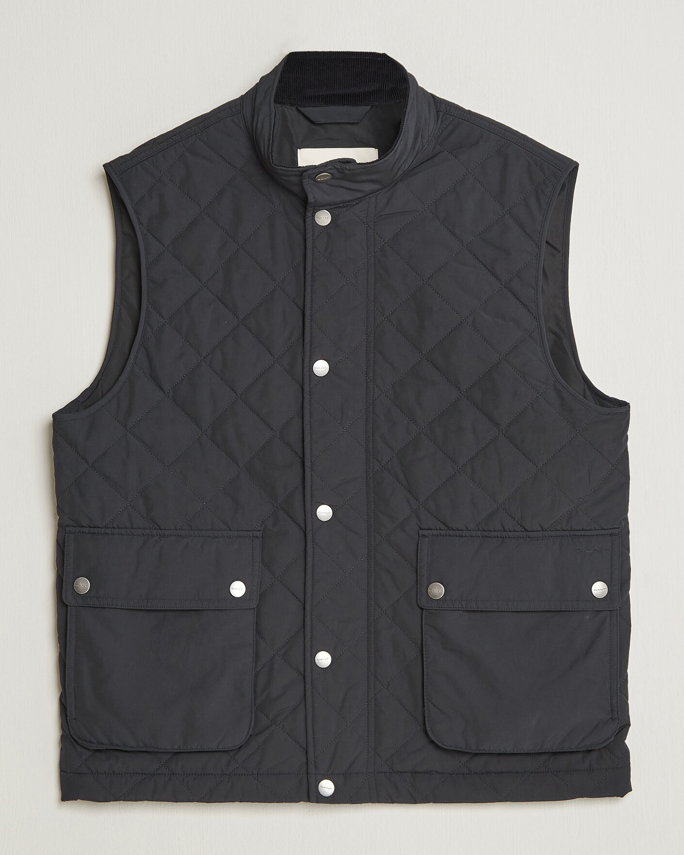 Herre | Vester | Gant | Classic Quilted Vest Black