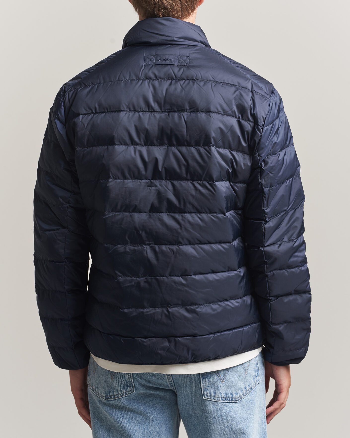 Herre | Jakker | Gant | Light Down Jacket Evening Blue