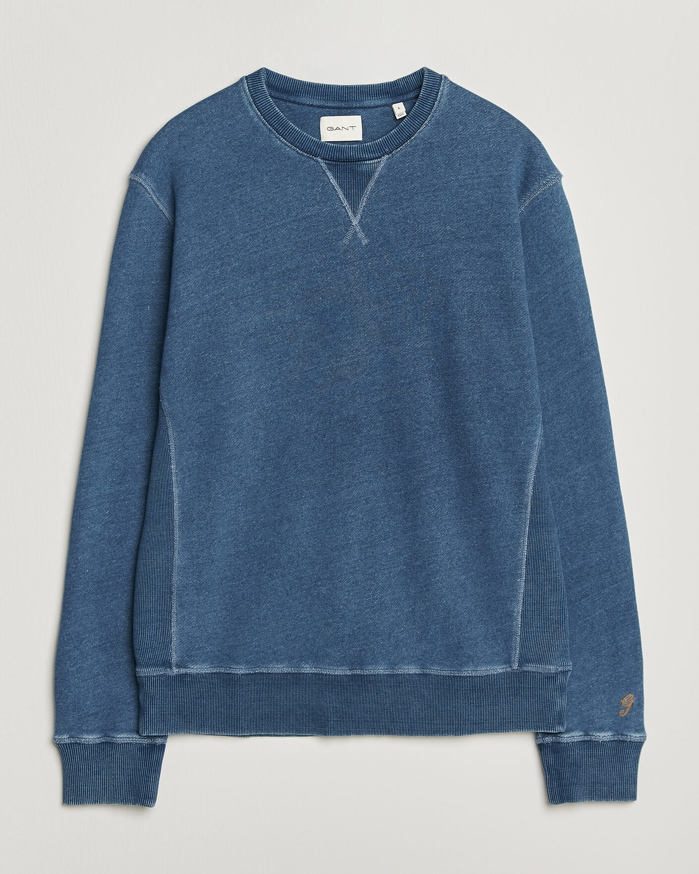 Herre | Gensere | Gant | Vintage Crew Neck Sweatshirt Indigo