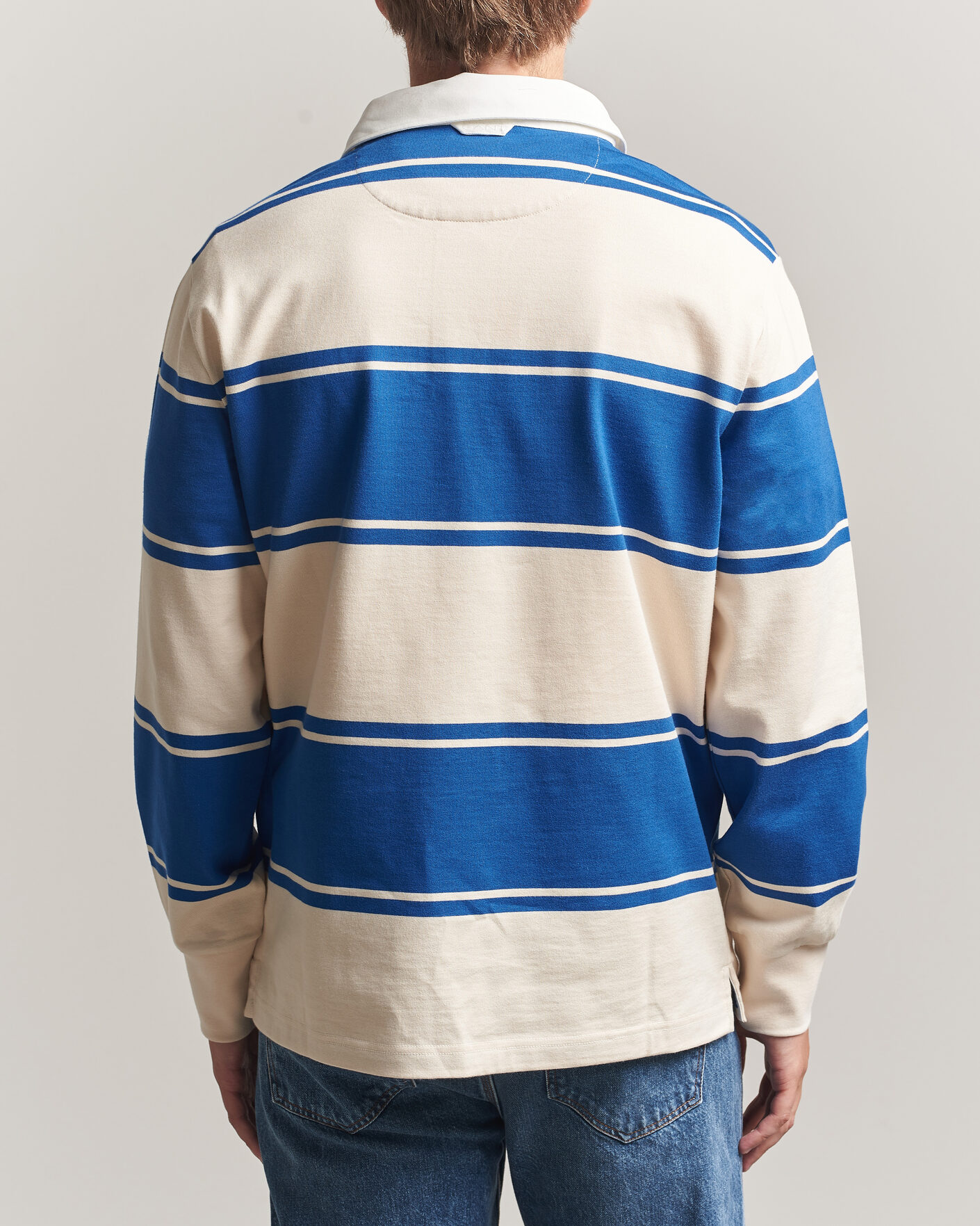 Herre | Gensere | Gant | Striped Rugger Nautical Blue