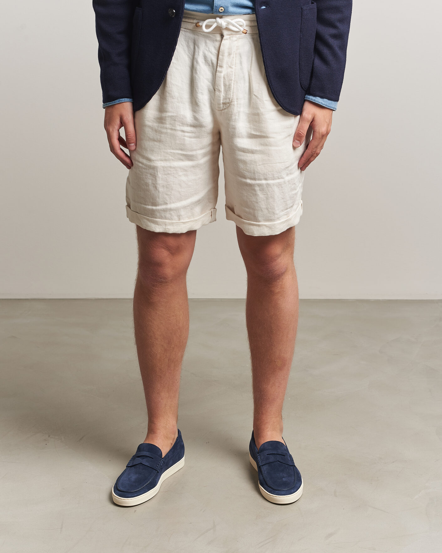 Herre | Brunello Cucinelli Penny Loafers Midnight Blue | Brunello Cucinelli | Penny Loafers Midnight Blue