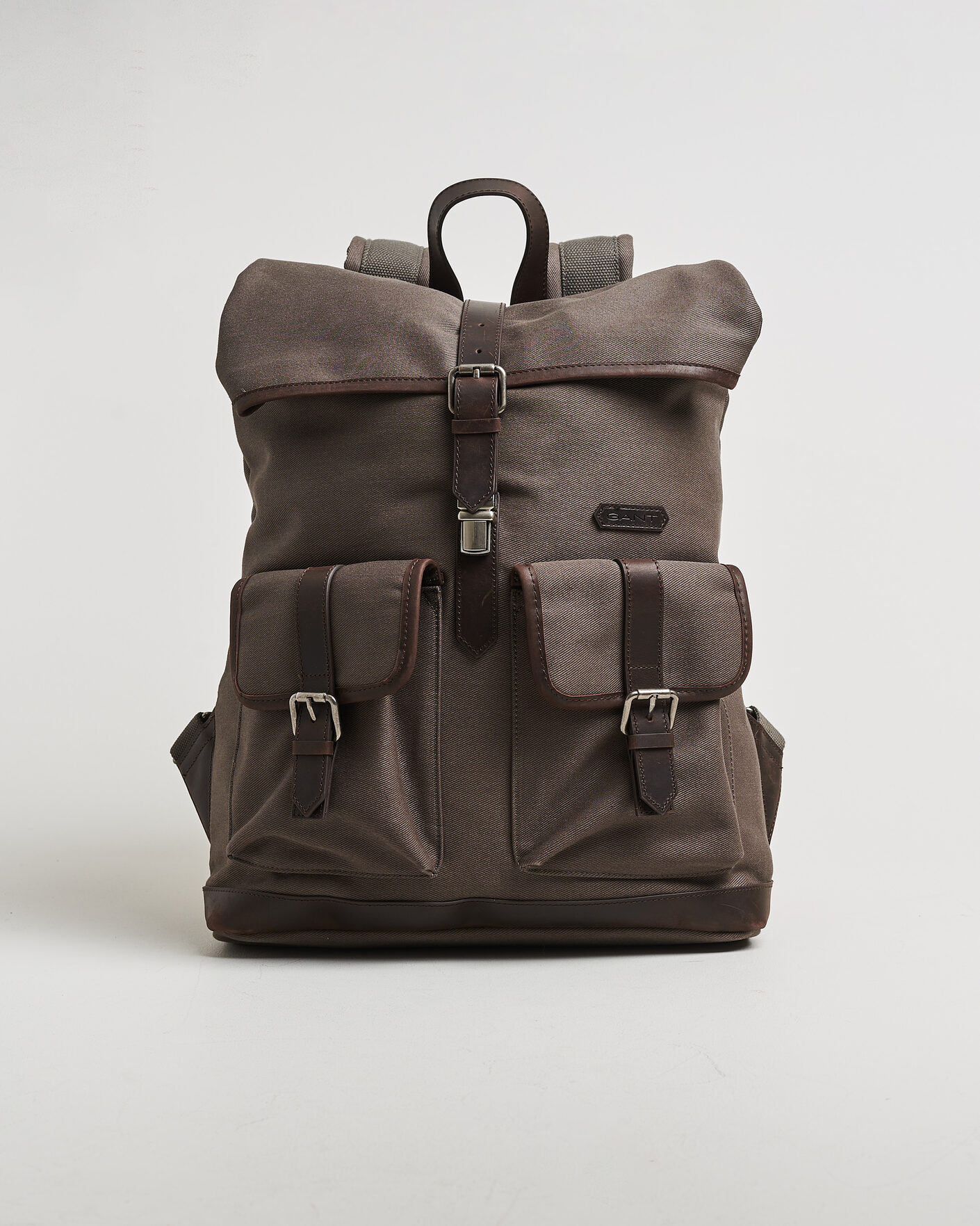 Herre | Vesker | Gant | Modern Premium Canvas Backpack Faded Taupe