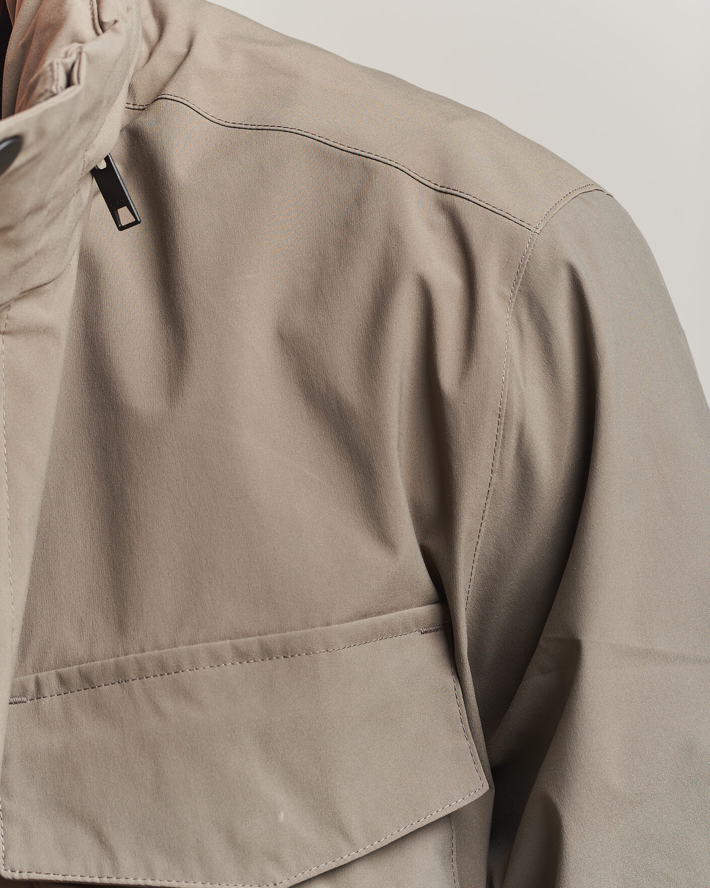 Herre | Jakker | Gant | Lightweight 4-Pocket Field Jacket Faded Taupe