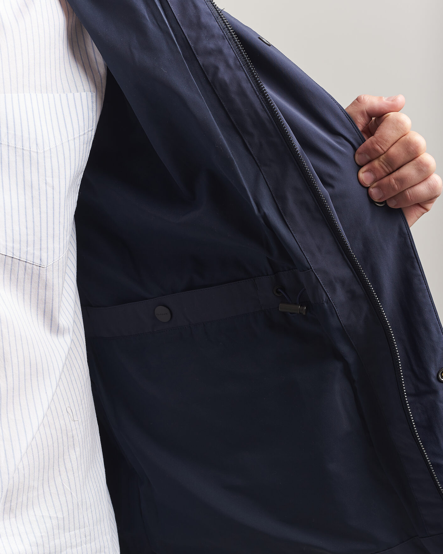 Herre | Jakker | Gant | Lightweight 4-Pocket Field Jacket Evening Blue