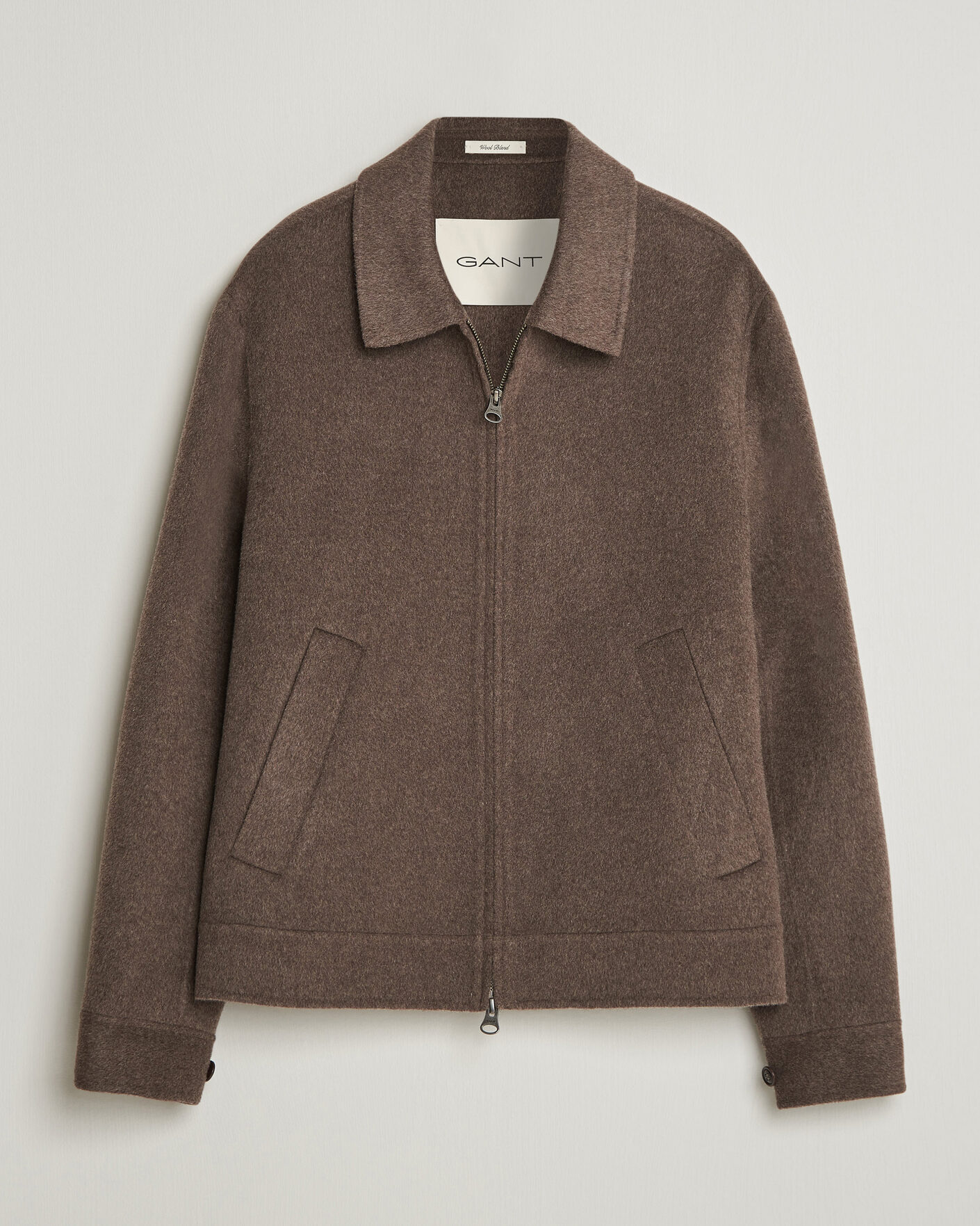 Herre | Jakker | Gant | Handstitched Wool/Cashmere Jacket Shadow Brown
