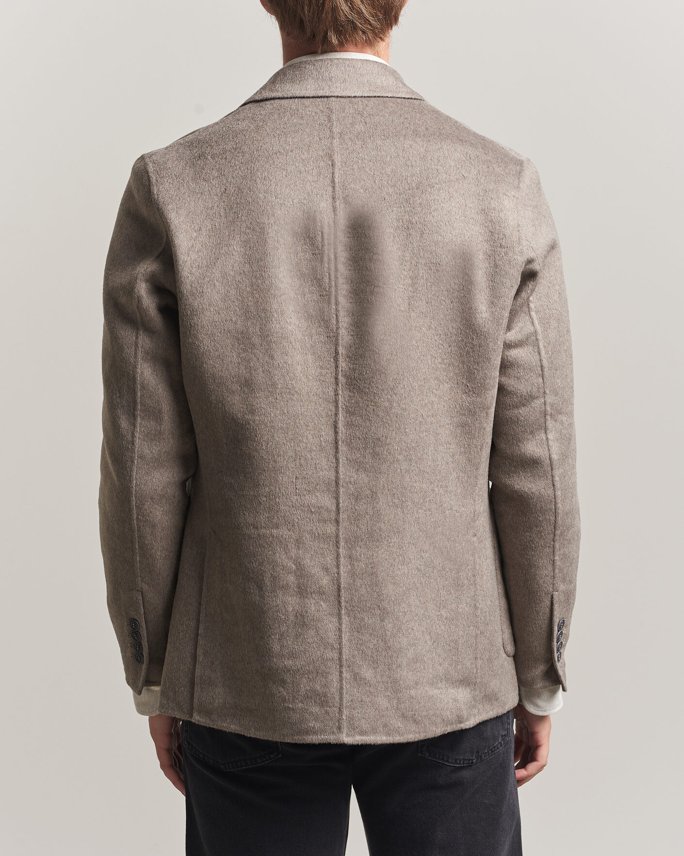Herre | Dressjakker | Gant | Handstitched Unlined Blazer Mist Taupe