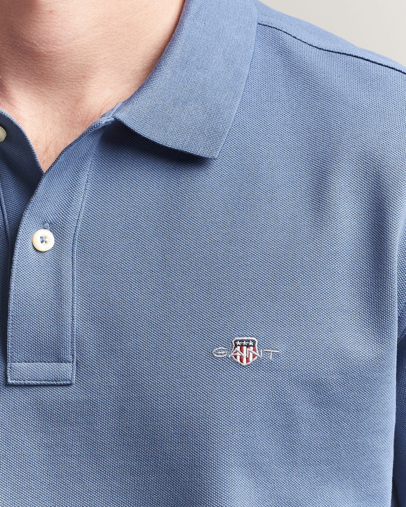 Herre | Pikéer | Gant | The Original Polo Blue Horizon