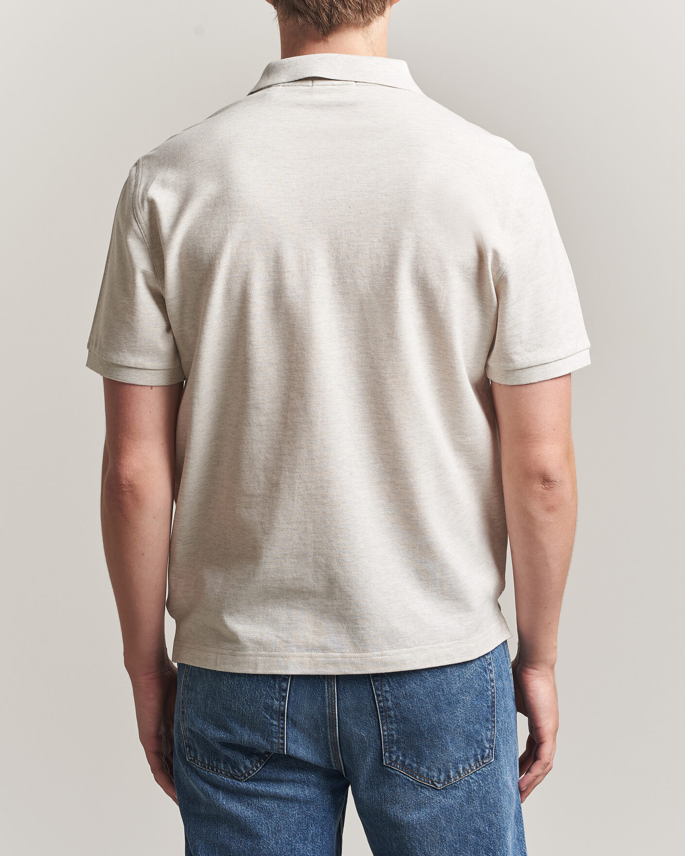 Herre | Pikéer | Gant | The Original Polo Glacier Melange