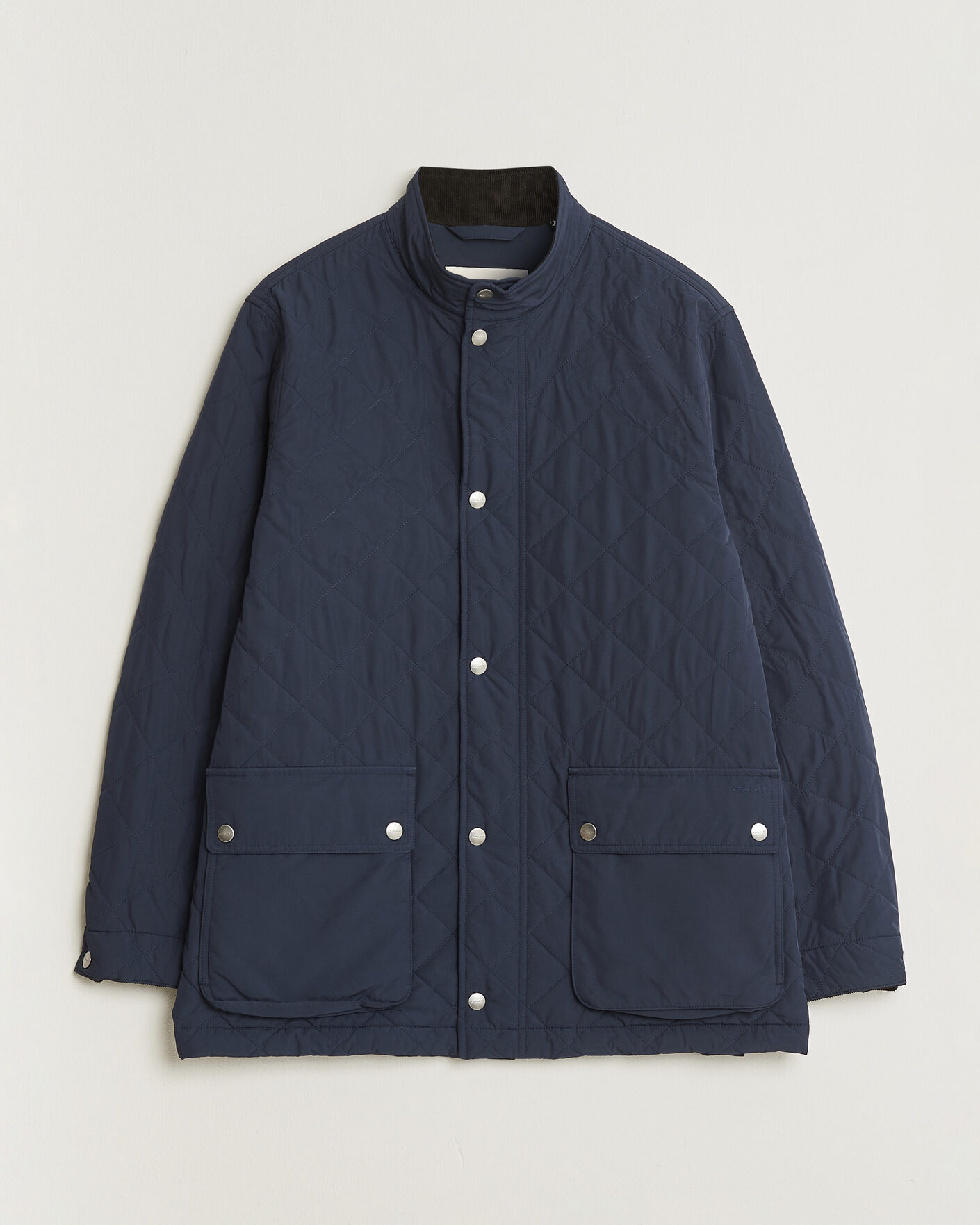 Herre | Jakker | Gant | Classic Quilted Mid Jacket Evening Blue
