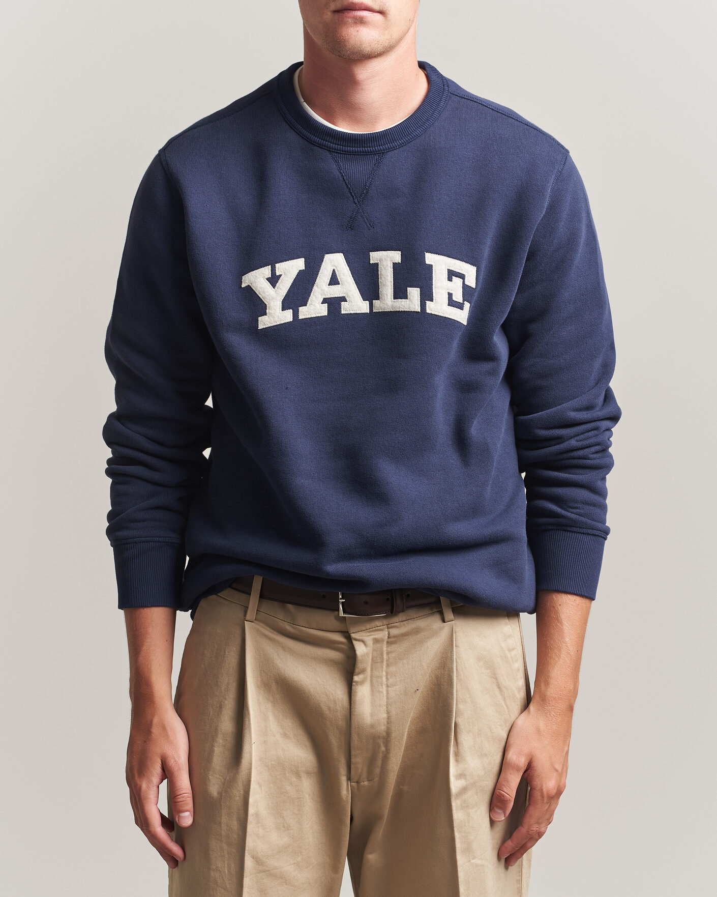 Herre | Gensere | Gant | YALE Crew Neck Sweatshirt Marine