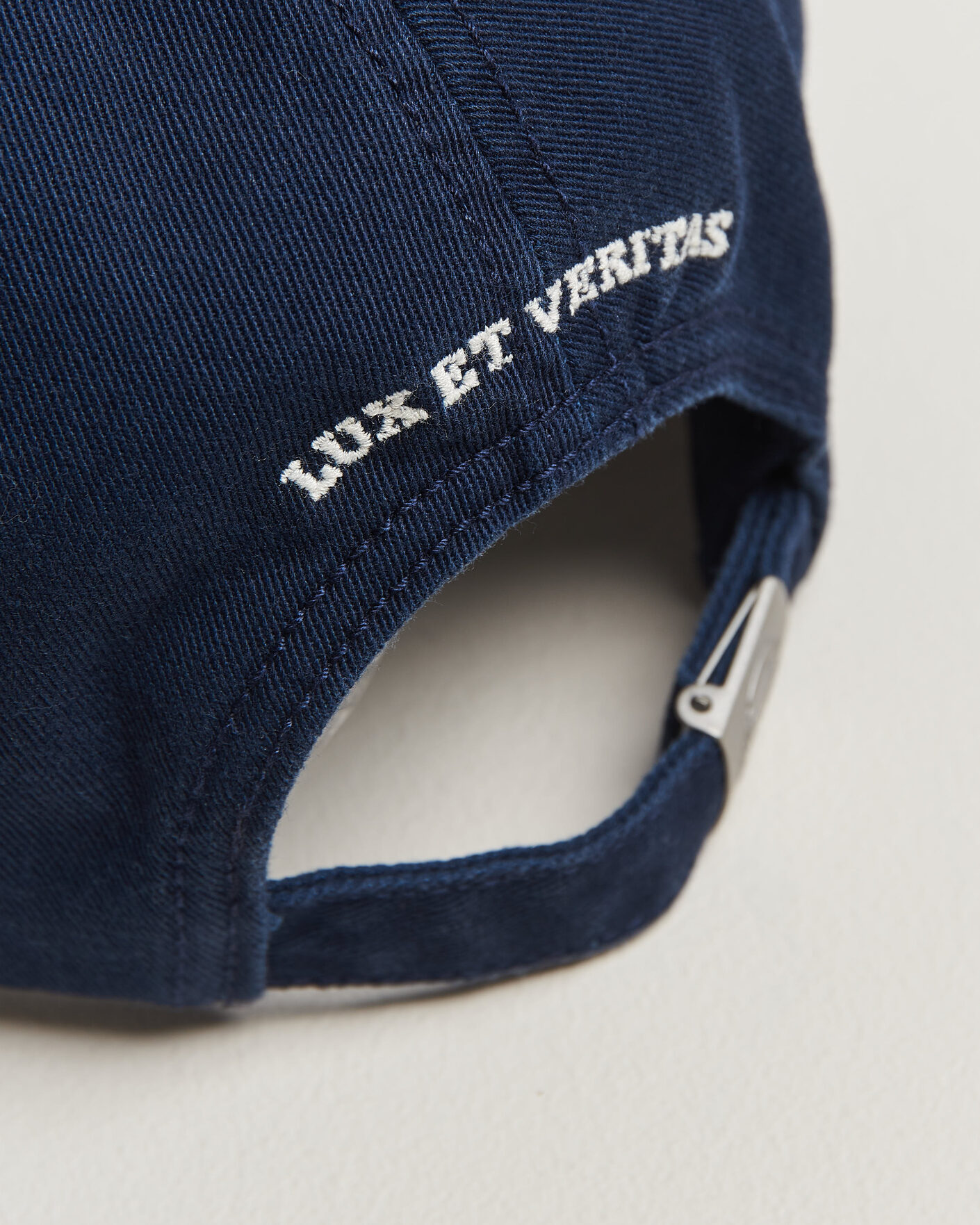 Herre | Hatter og capser | Gant | YALE Heavy Washed Cotton Twill Cap Marine
