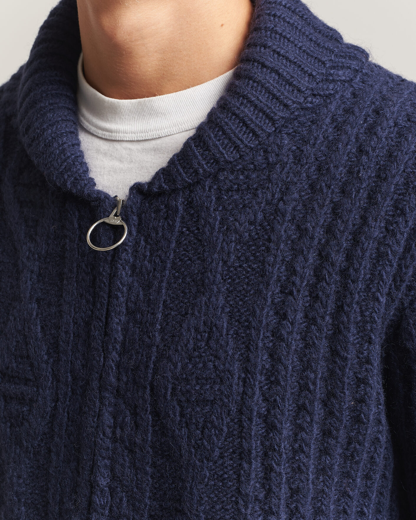 Herre | Gensere | Pendleton | Hoop Zip Cardigan Navy