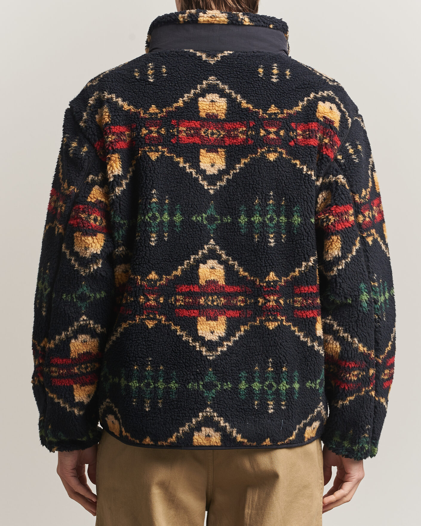 Herre | Gensere | Pendleton | Jacquard Sherpa Fleece Four Corners