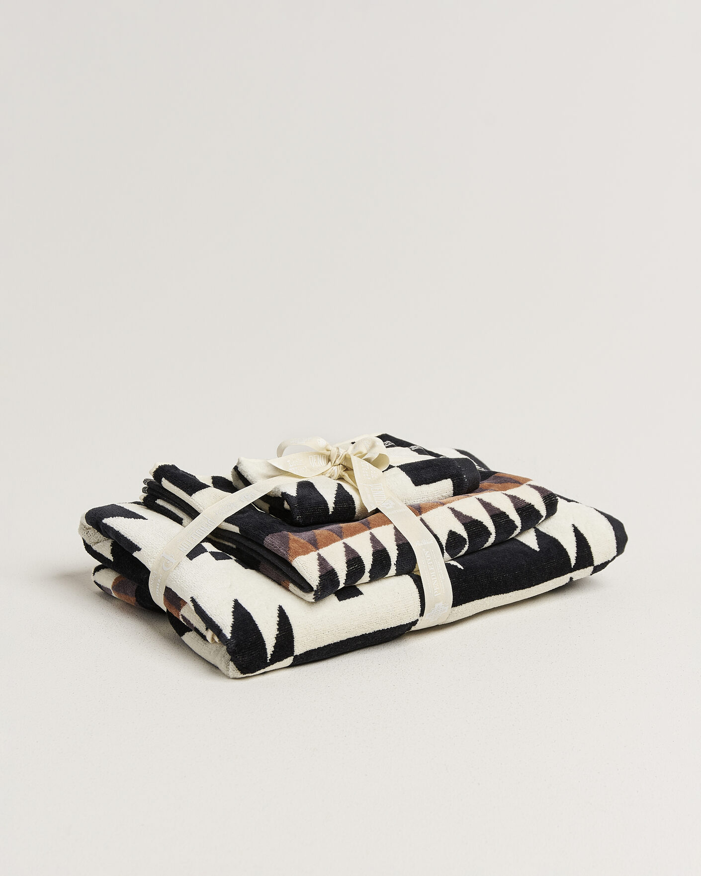 Herre | Tekstiler | Pendleton | 3-Piece Towel Set Spider Rock Black