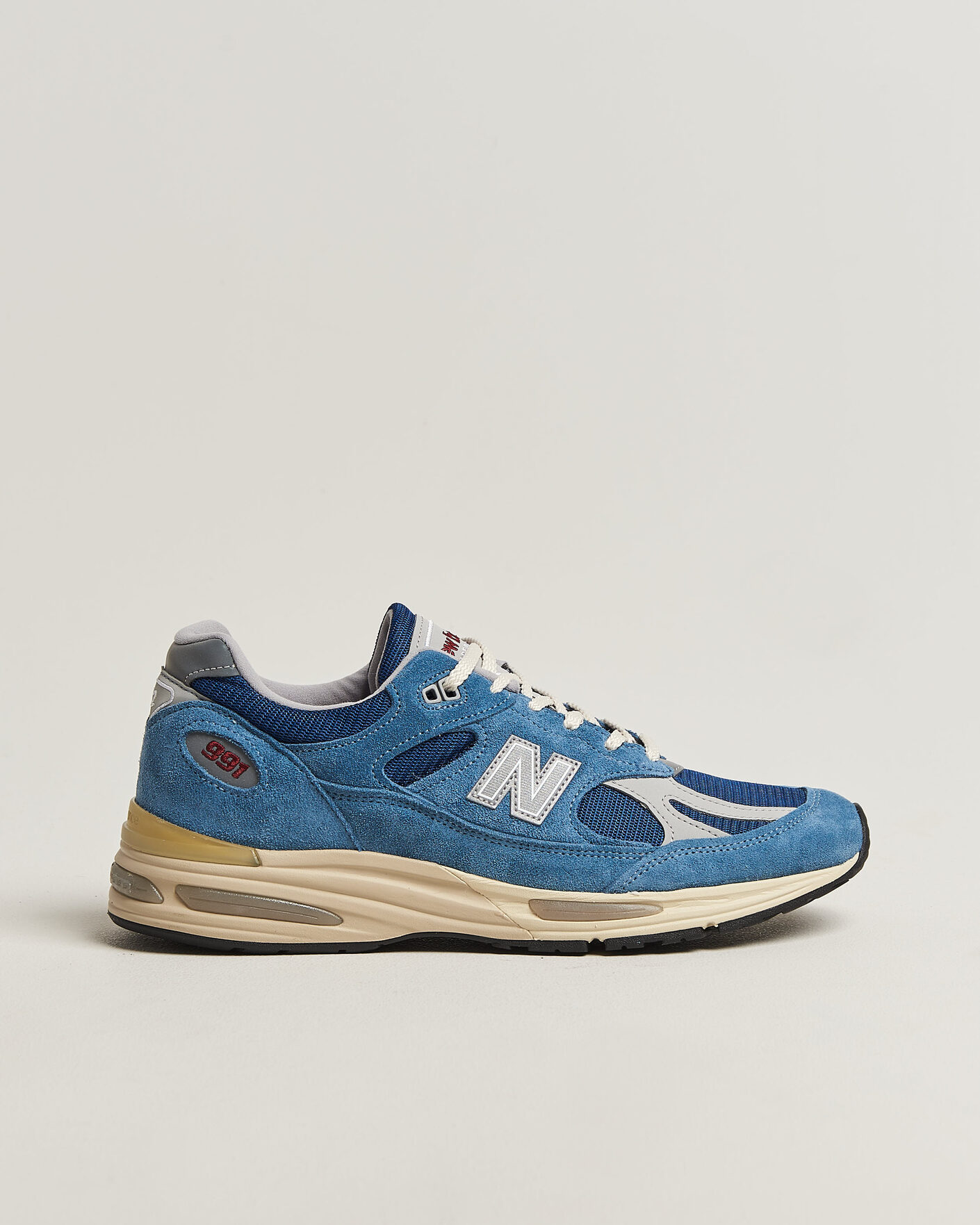 Herre | Sneakers | New Balance Made In US & UK | New Balance Made in Made in UK 991v2 Vintage Sports Bluesteel