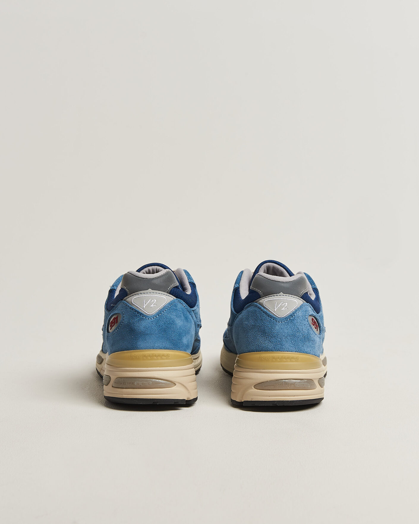 Herre | Sneakers | New Balance Made In US & UK | New Balance Made in Made in UK 991v2 Vintage Sports Bluesteel