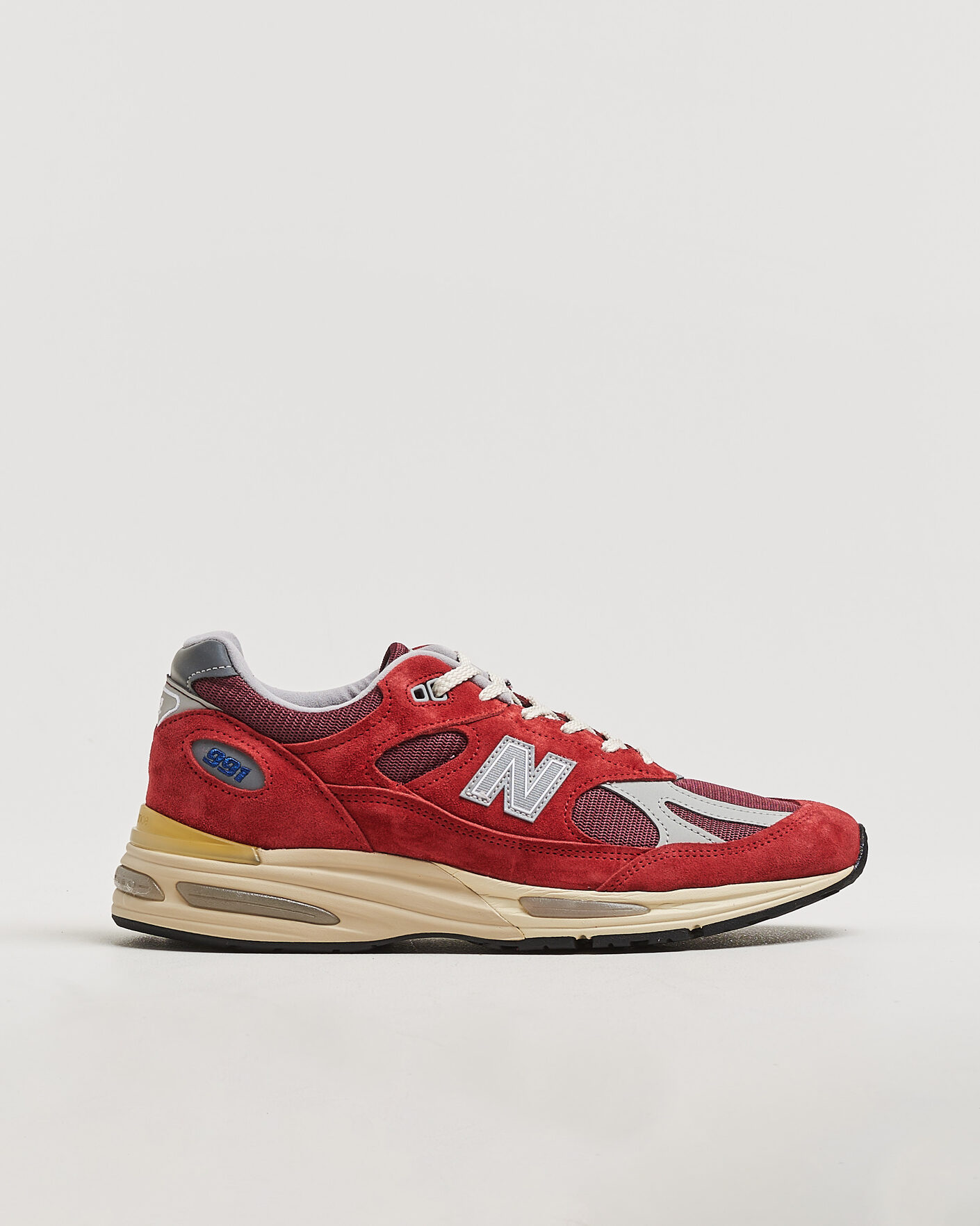 Herre | Sneakers | New Balance Made In US & UK | New Balance Made in Made in UK 991v2 Vintage Sports Karanda Red