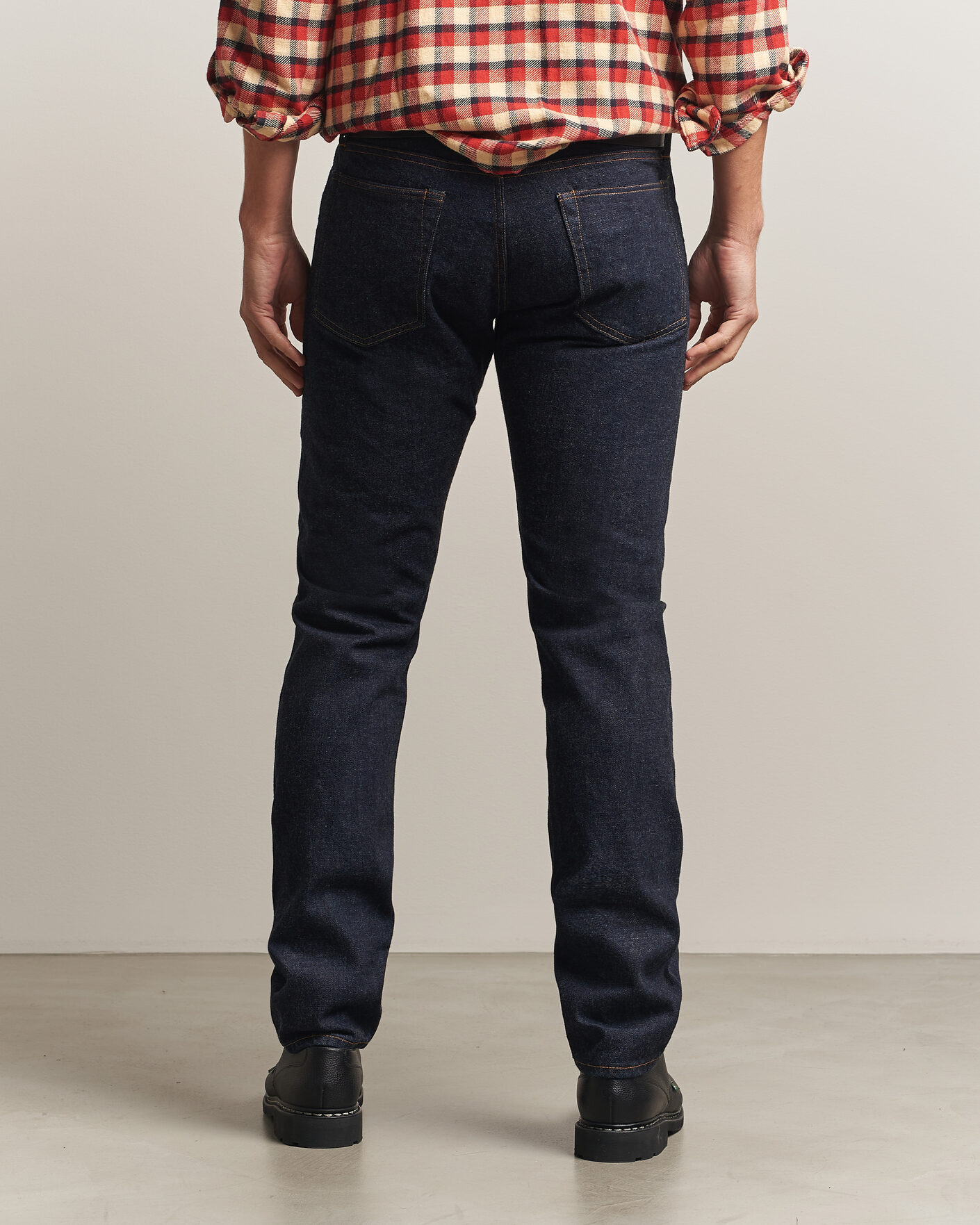 Herre | Jeans | RRL | Slim Fit Selvedge Jeans East/West Rinse