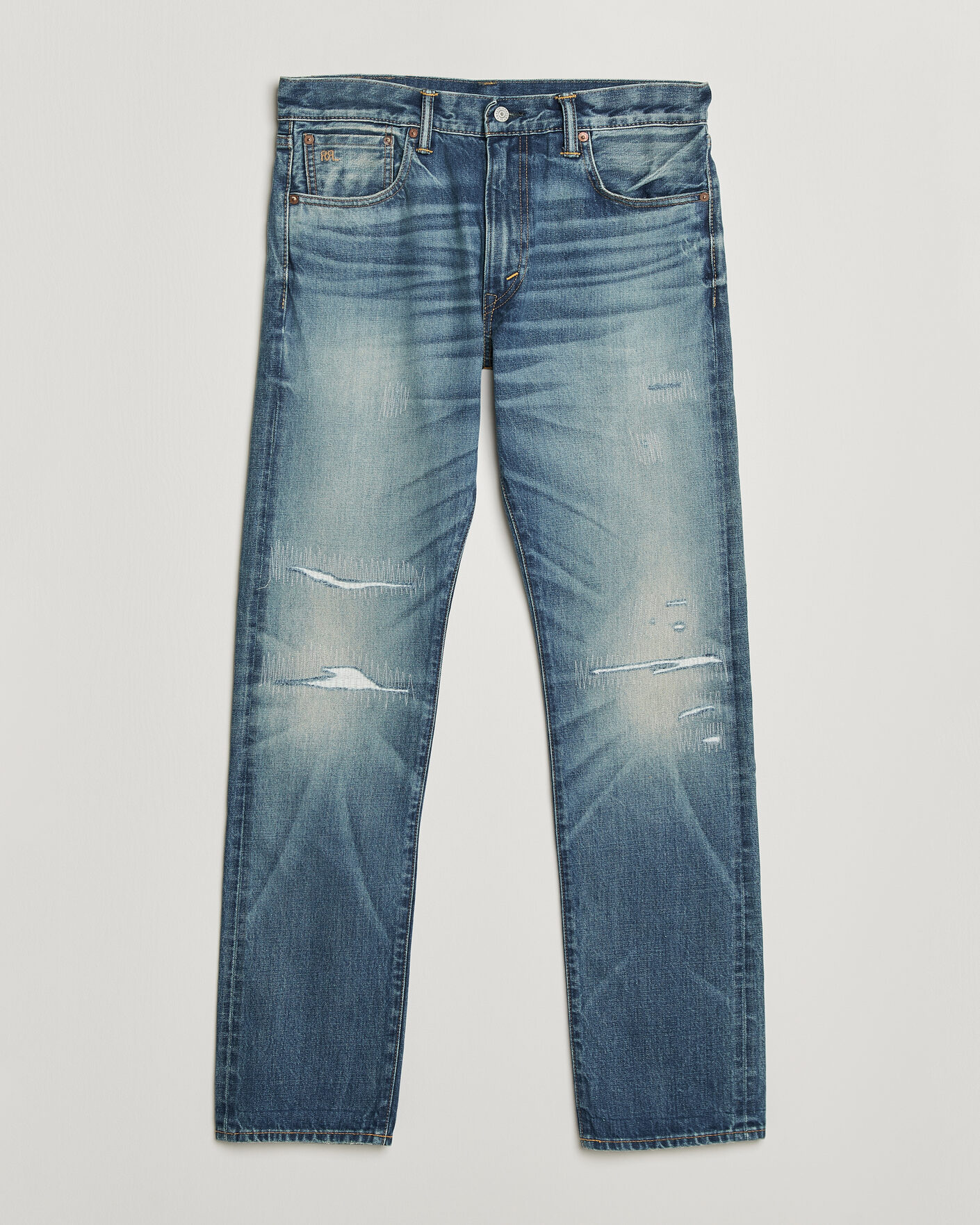 Herre | Jeans | RRL | Slim Fit Selvedge Jeans Clearford Wash