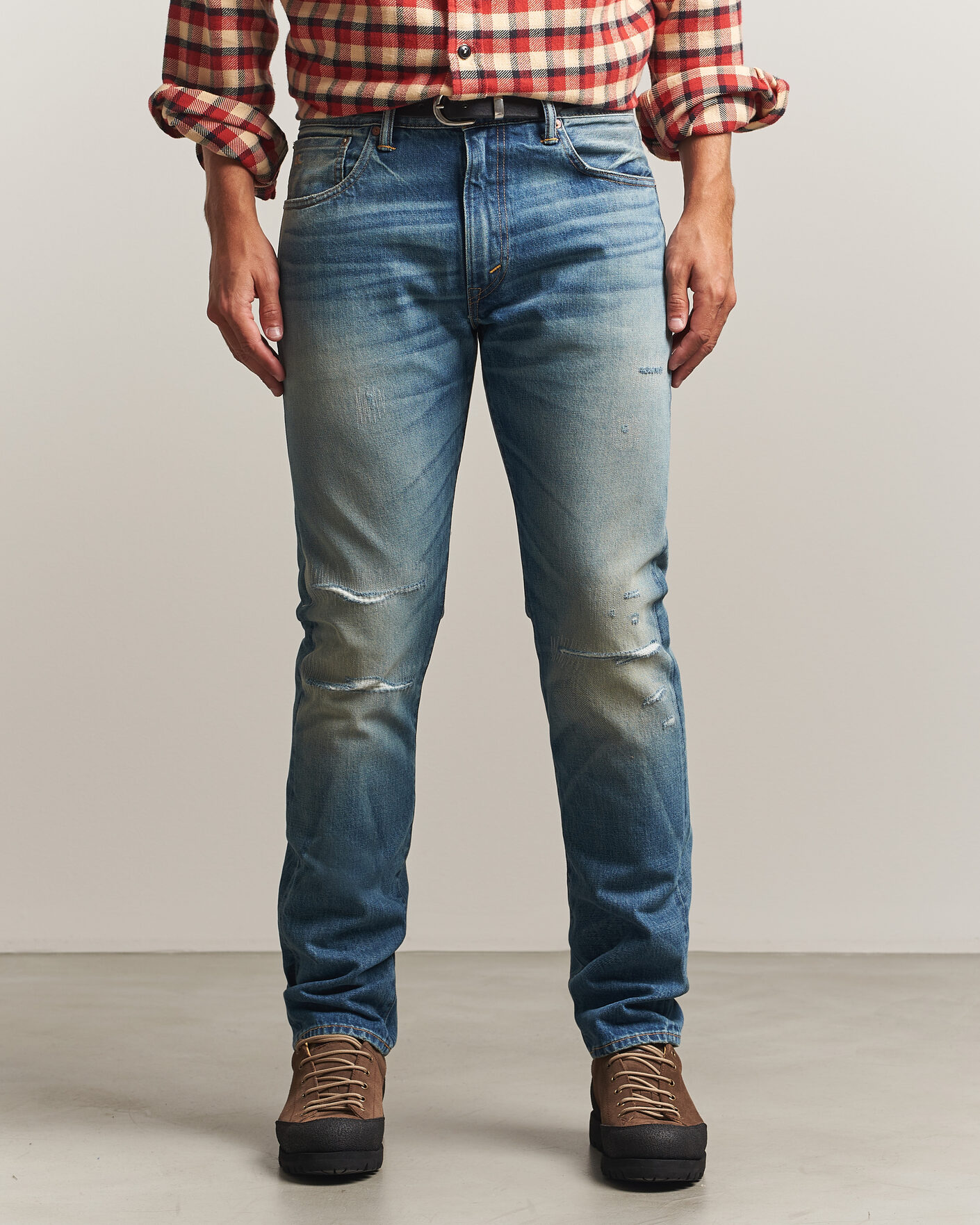 Herre | Jeans | RRL | Slim Fit Selvedge Jeans Clearford Wash